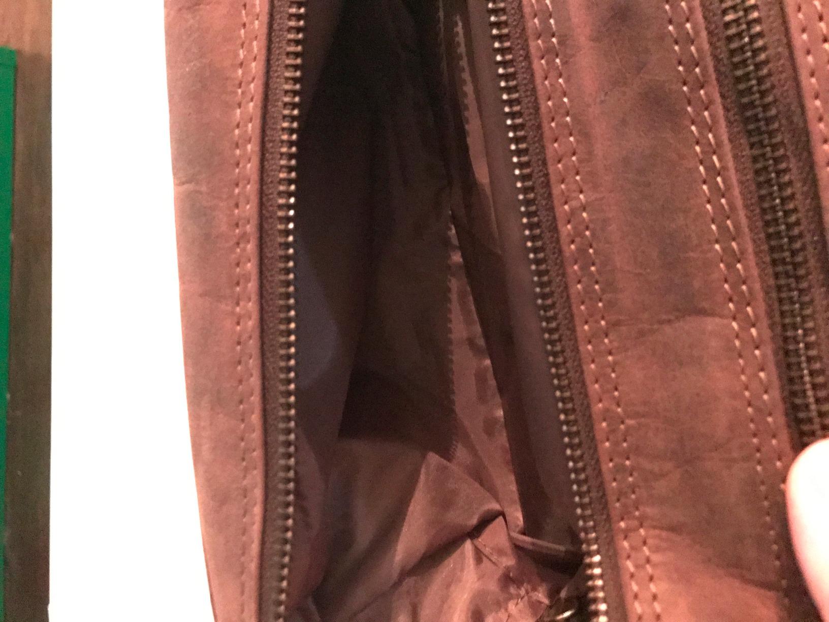 Leather Travel Toiletry Bag for Men, Full Grain Cosmetic Dopp Kit Organizer customer photo 2