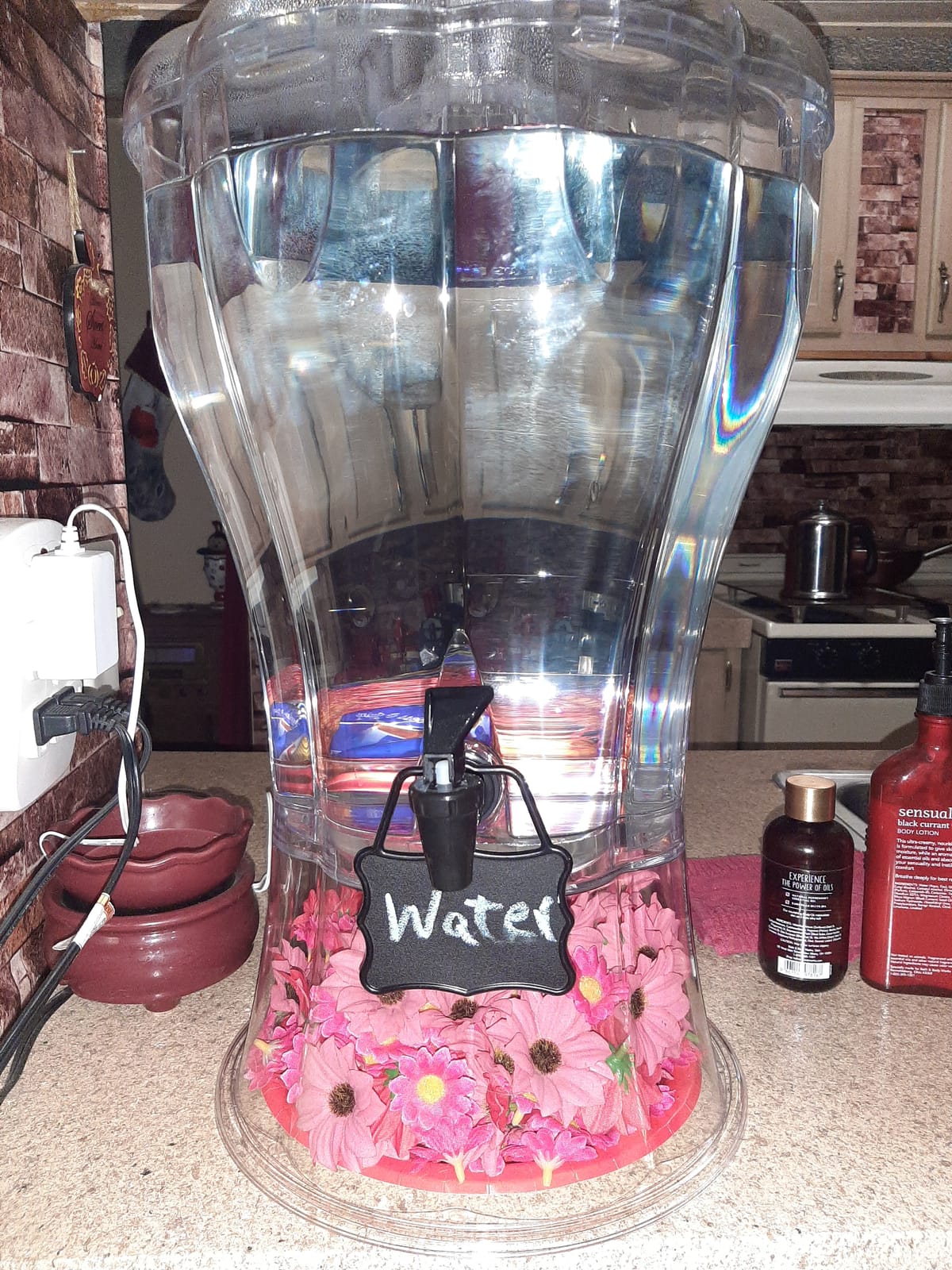 Buddeez 3.5 Gallon Clear Drink Dispenser with Ice Cone and Spigot customer photo 1
