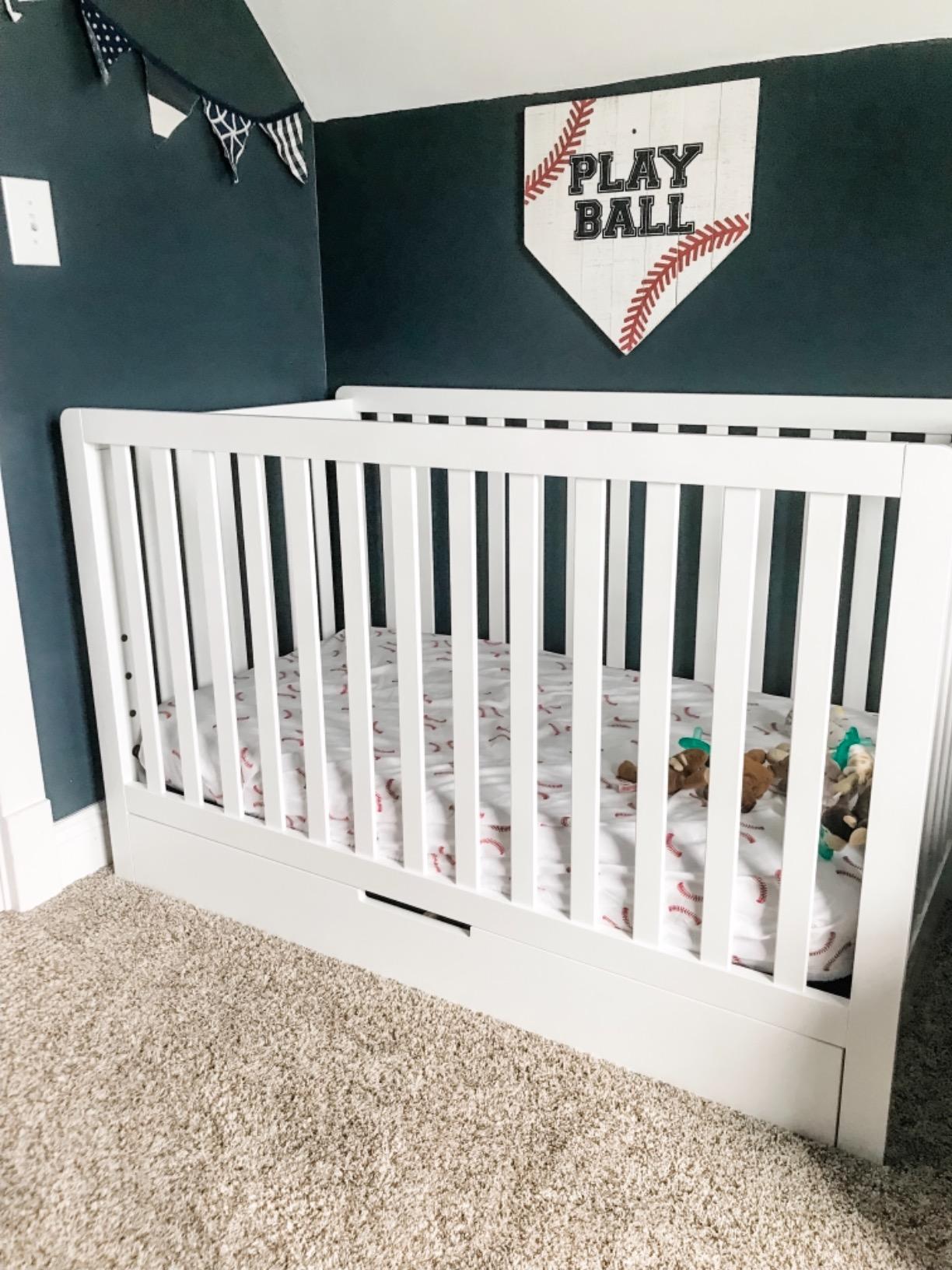 Carter's by DaVinci Colby 4-in-1 Convertible Crib w/ Drawer, White customer photo 1
