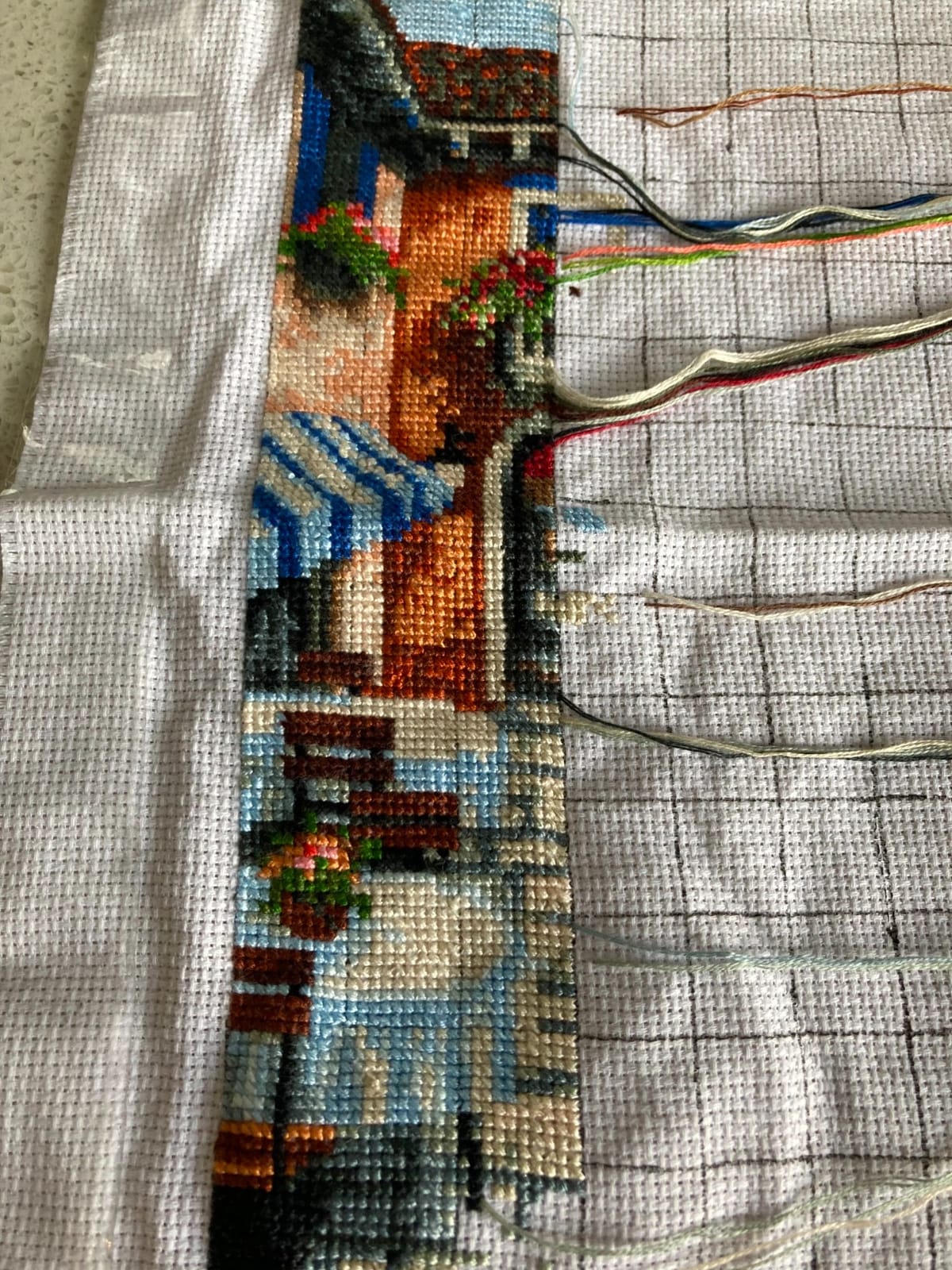 Povitrulya Counted Cross Stitch Kit for Adults 'Venice' customer photo 2