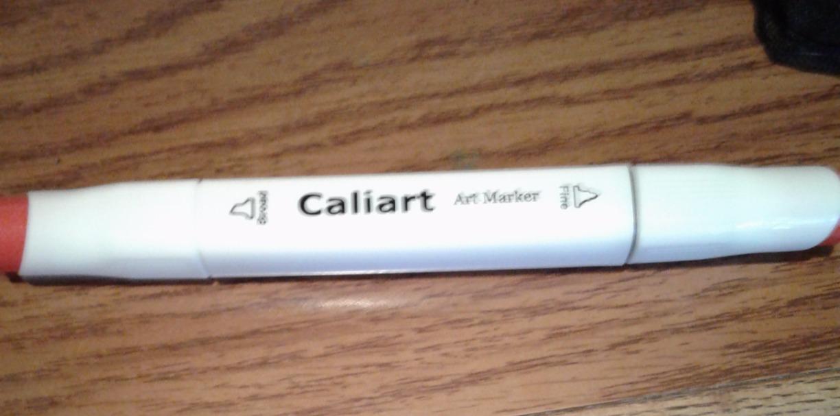 Caliart Alcohol Markers 41 Colors Fine & Chisel Dual Tip Coloring Markers customer photo 2