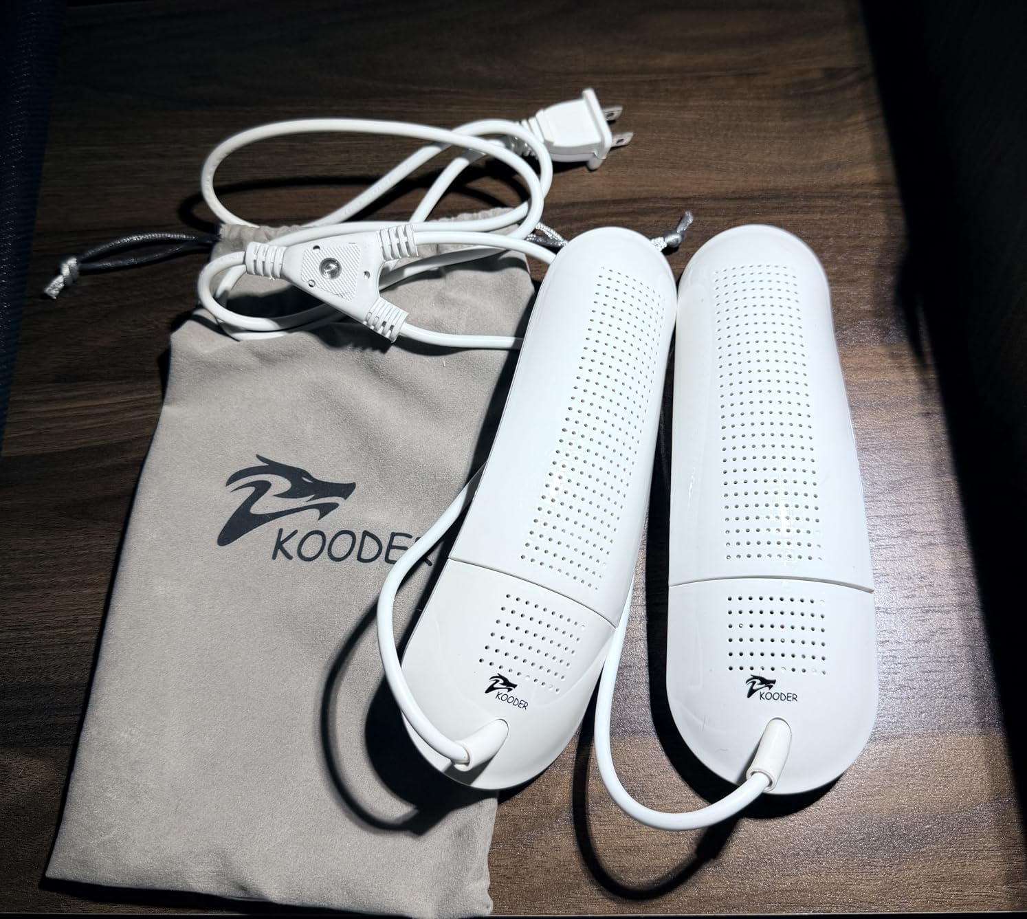 KOODER Boot Dryer,Shoe Dryer,Foot Dryer ! Eliminate bad odor and dry shoes! customer photo 1