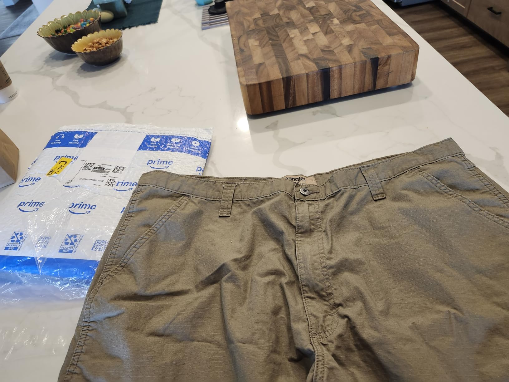 Wrangler Authentics Men's Twill Relaxed Fit Cargo Pant (Logan) customer photo 2