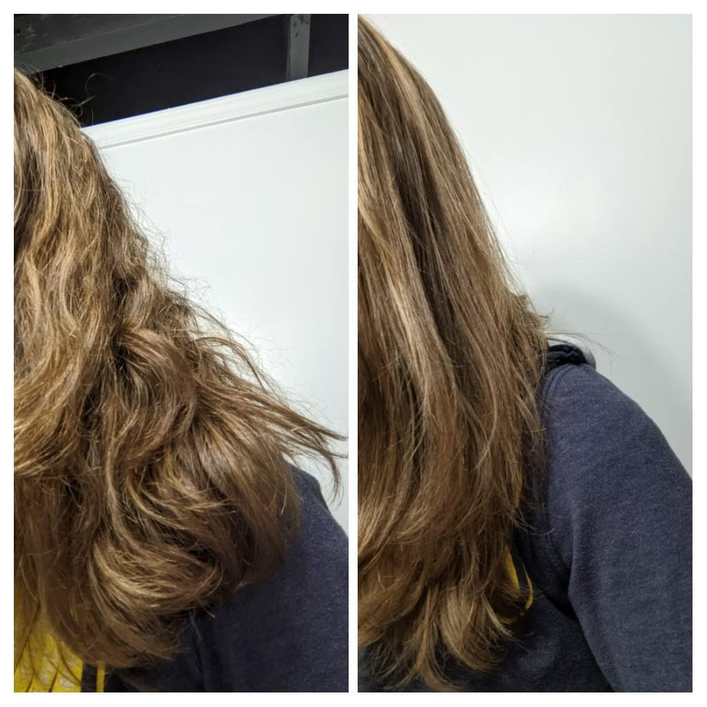 Revlon Hair Straightening and Styling Brush | Great for Second Day Styling (4-1/2 in) customer photo 2