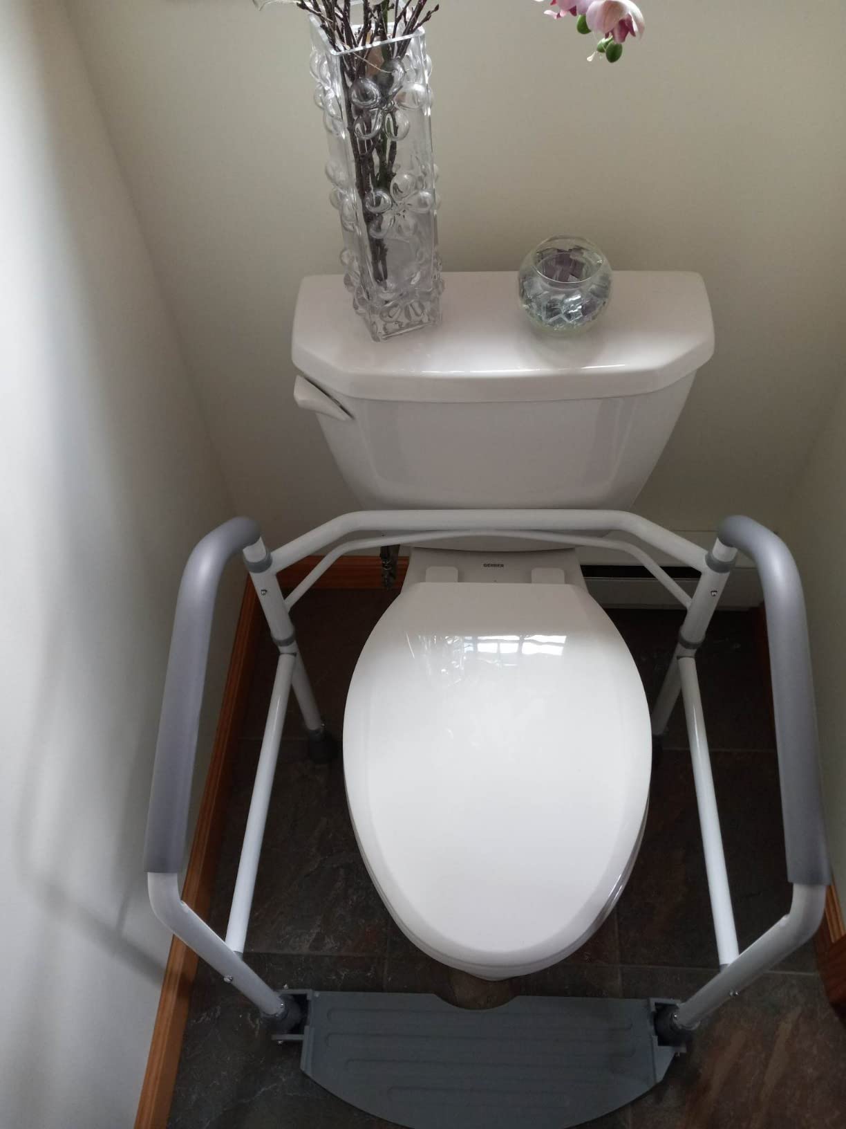 RMS Toilet Safety Frame & Rail - Foldable, Portable Bathroom Toilet Rail customer photo 1