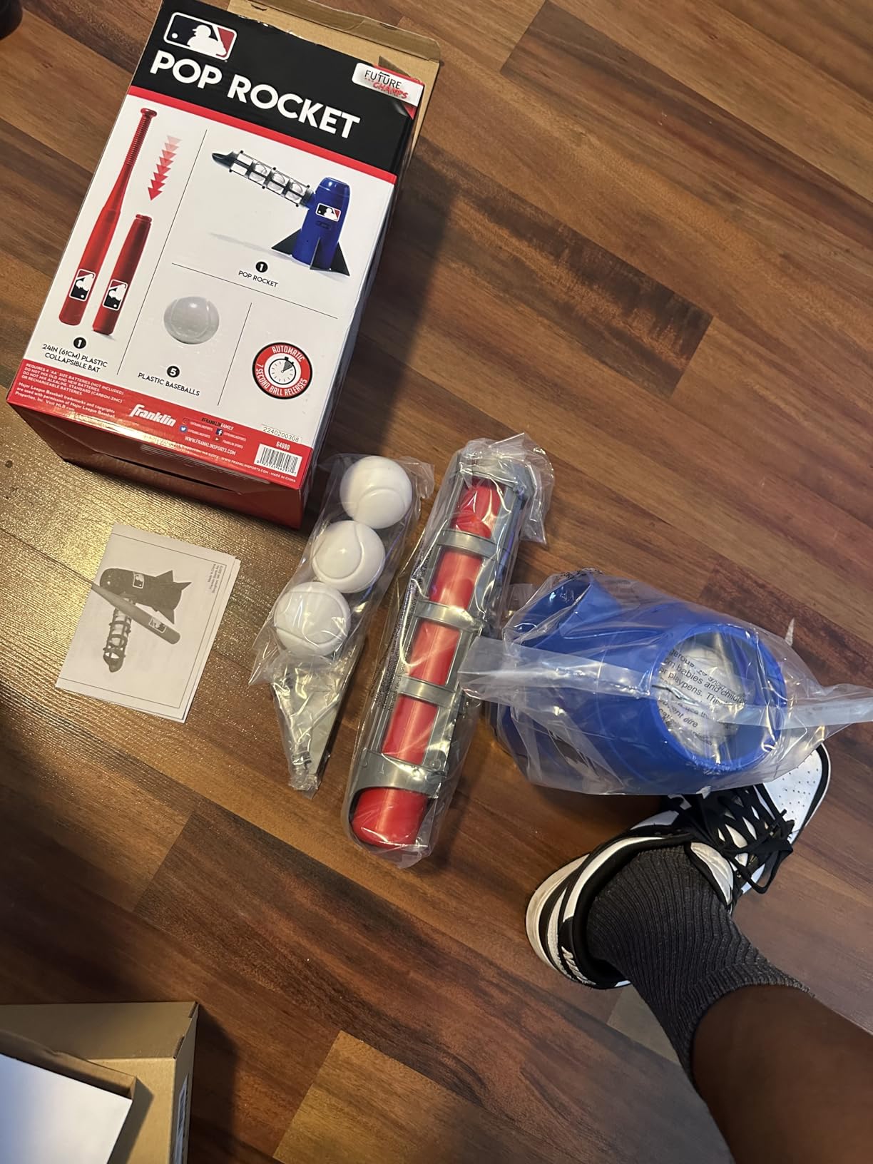 Franklin Sports Pop Rocket Baseball Hitting Training Aid customer photo 2