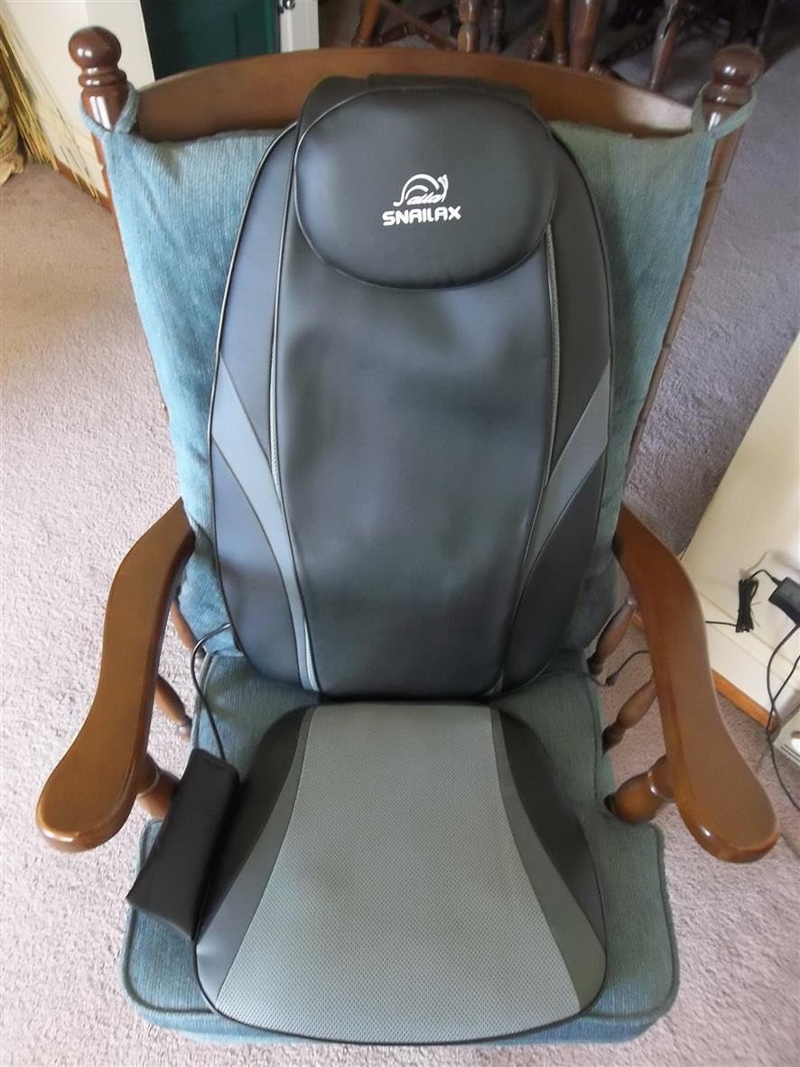 Snailax Shiatsu Back Massager with Heat, Massage Chair Pad Gift for Her Him customer photo 2