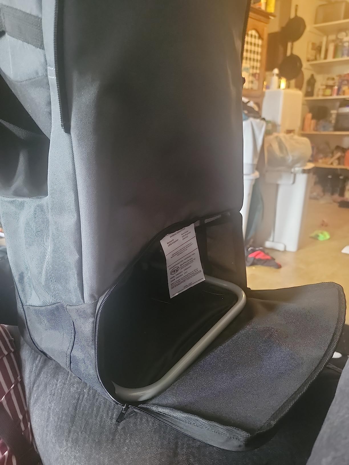 ClevrPlus Deluxe Adjustable Baby Carrier Outdoor Hiking Child Backpack Camping customer photo 2