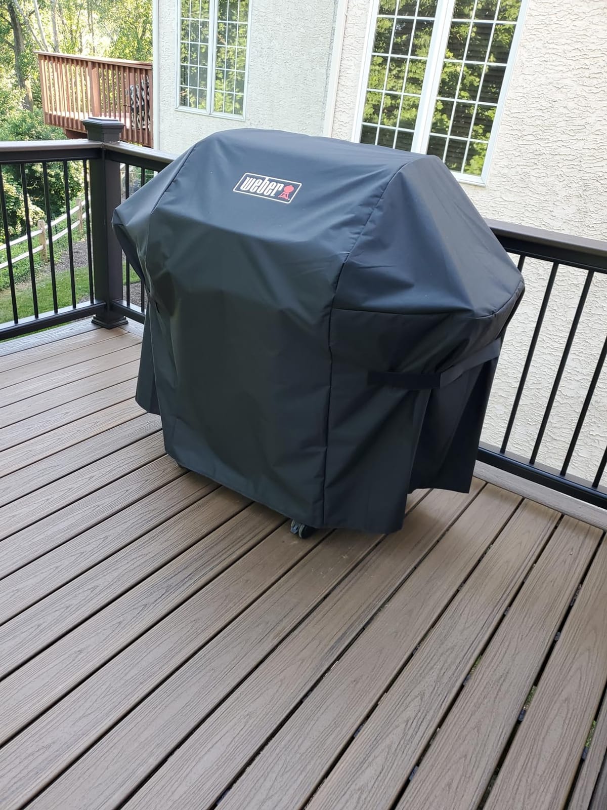 Weber® Premium Outdoor Grill Cover for Select Spirit Gas Grills, Black customer photo 2