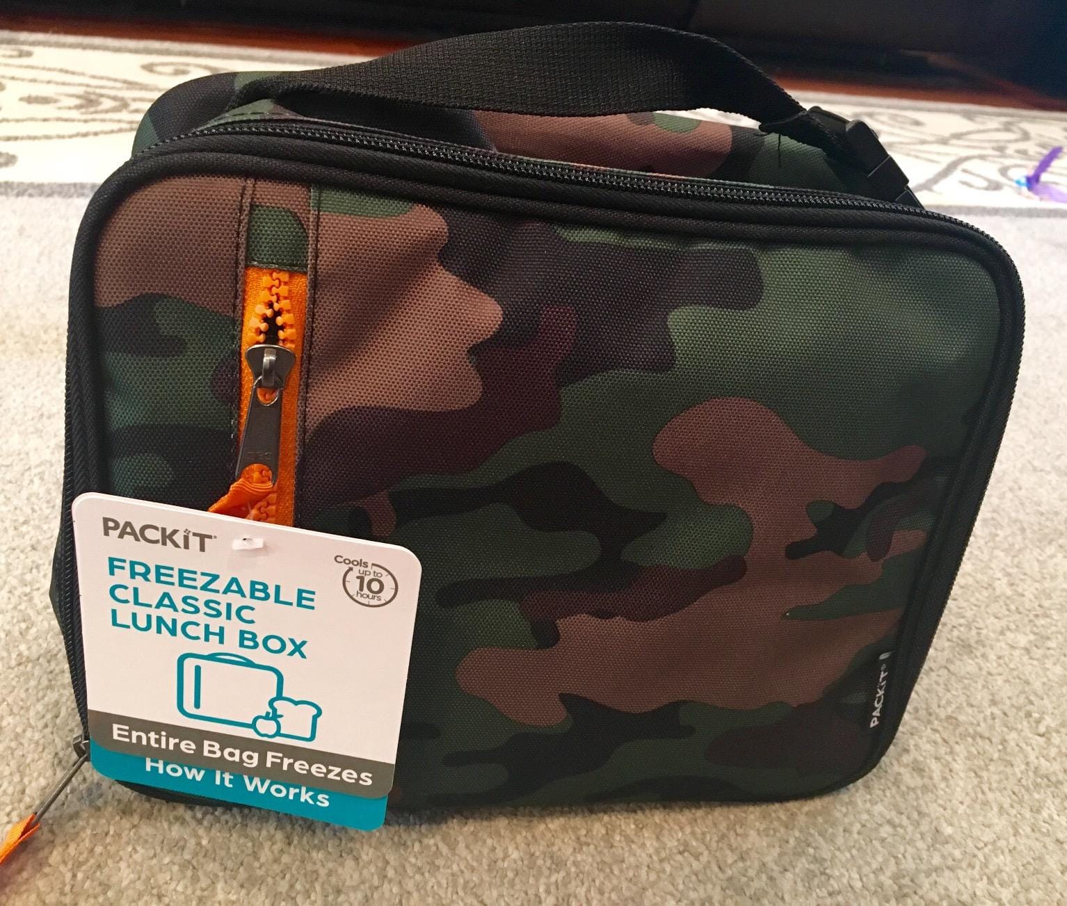 PackIt Freezable Classic Lunch Box, Black customer photo 2