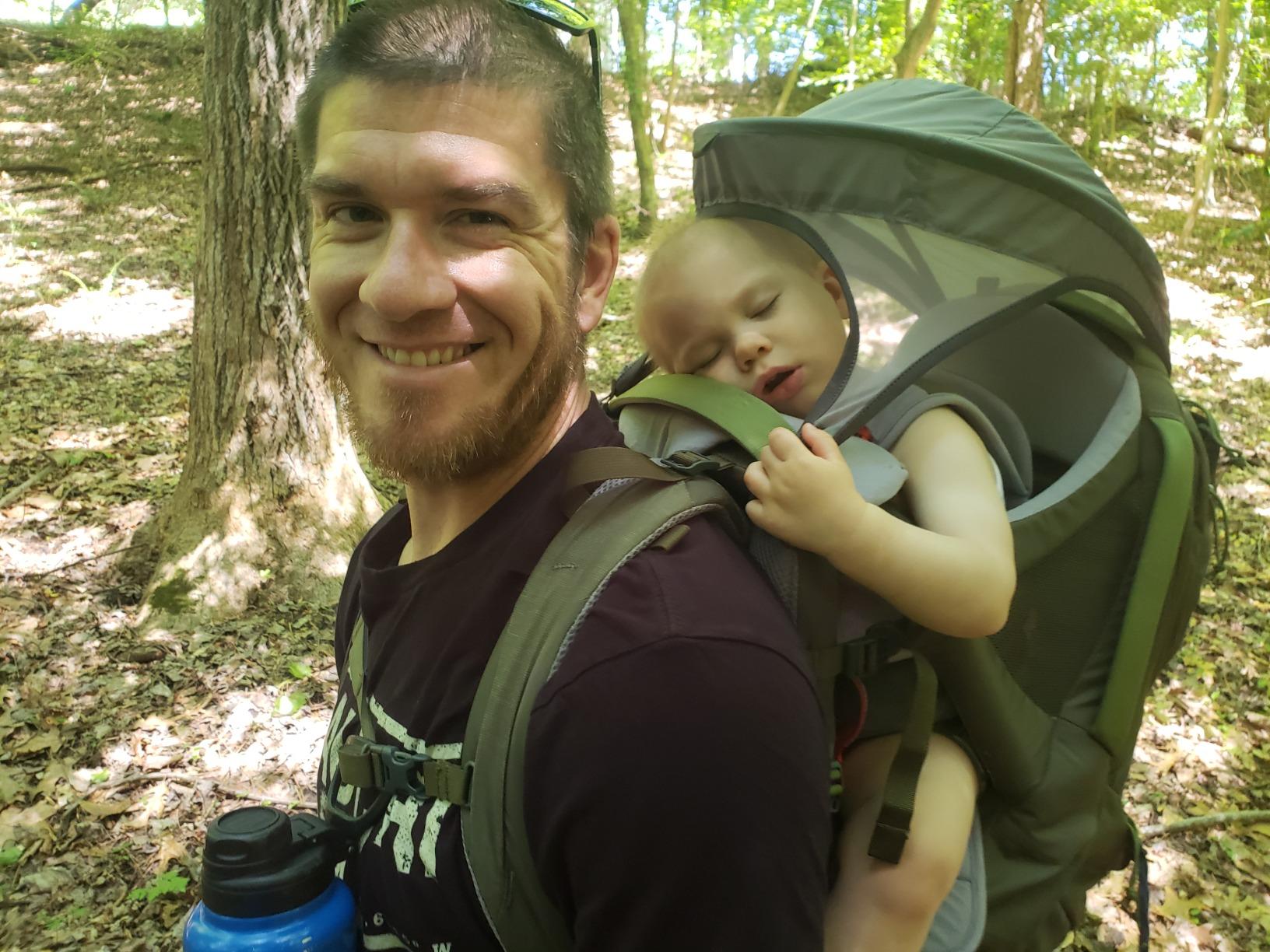 Kelty Journey Signature Child Carrier Backpack, Perfectfit Adjustable Suspension for Moms and Dads, 5 Point Safety Harness, Sunshade SPF Protection, Easy to Clean customer photo 1