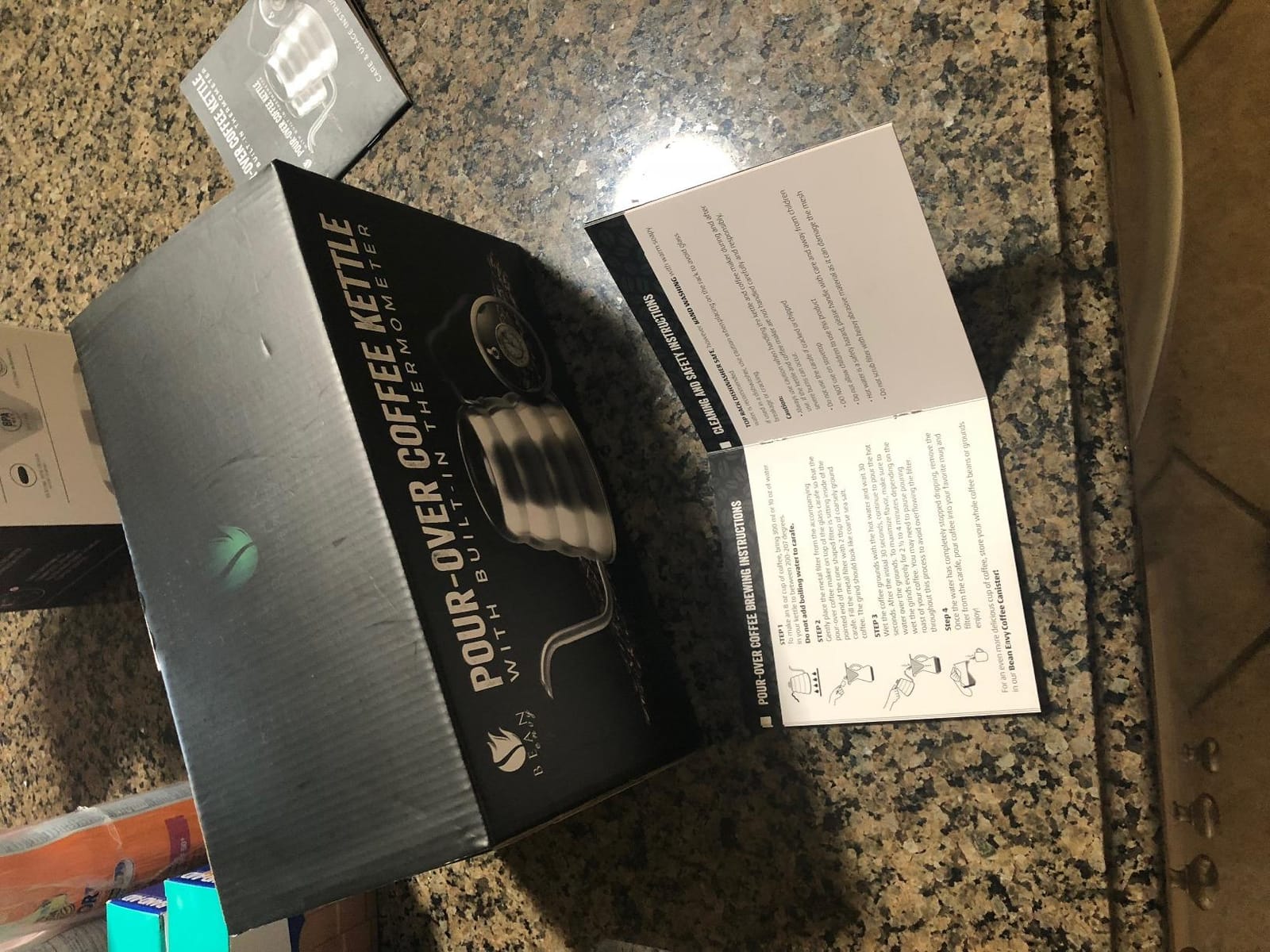 Bean Envy Gooseneck Kettle Stovetop - Pour Over Kettle with Thermometer customer photo 2