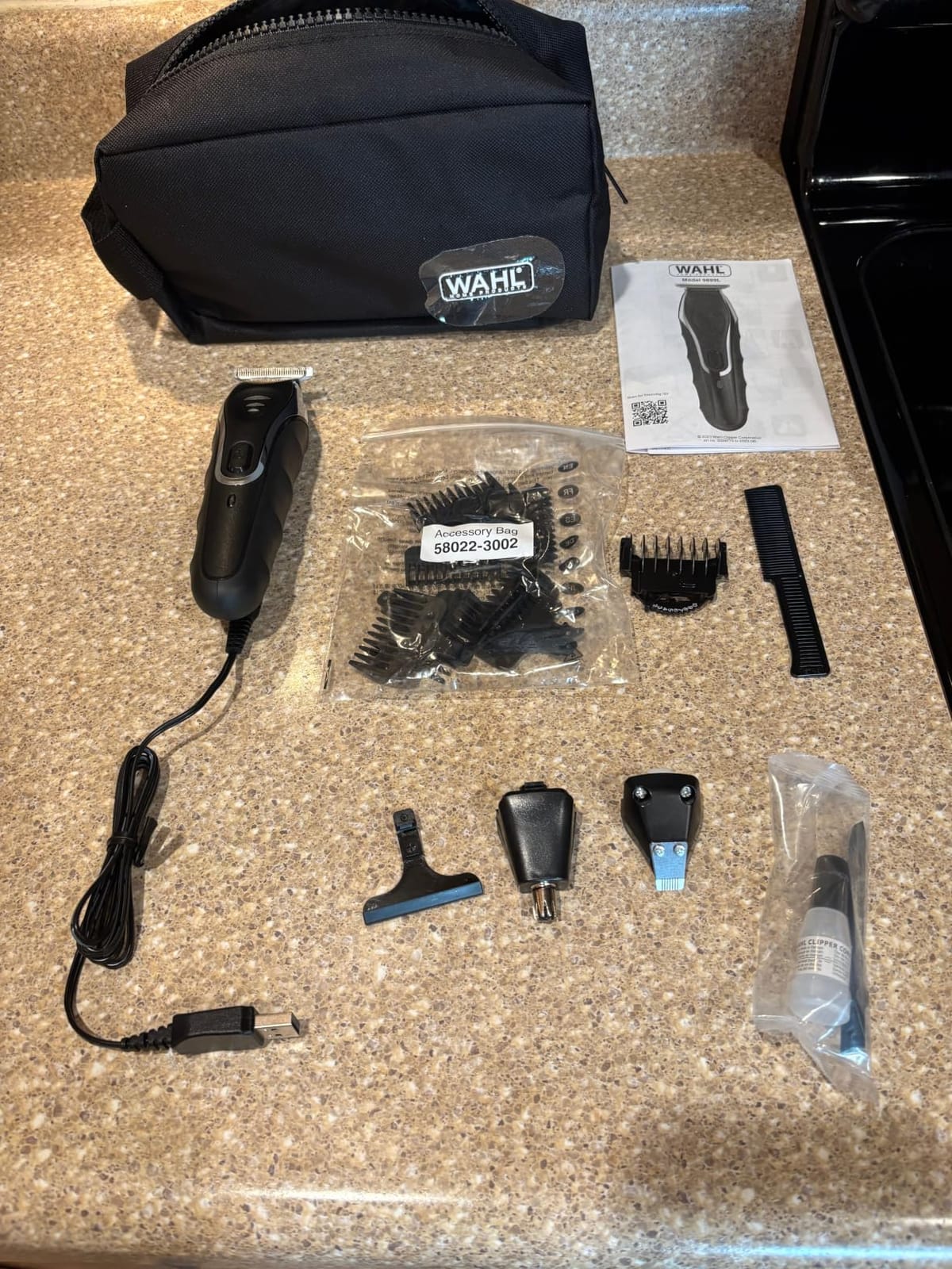 Wahl Aqua Blade Wet/Dry Rechargeable Lithium-Ion Beard Trimmer for Men customer photo 1