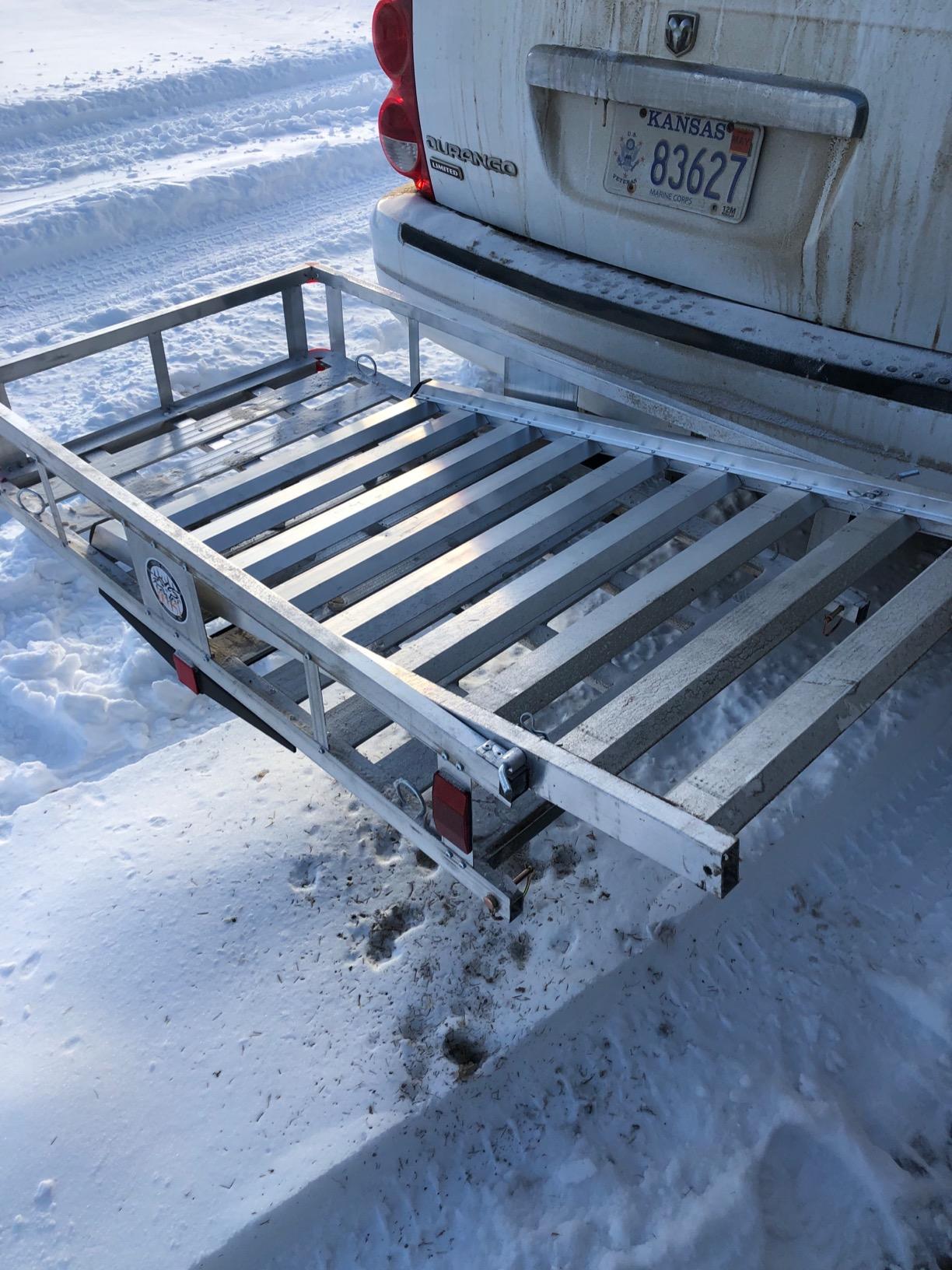 MaxxHaul 80779 Aluminum Hitch Mount Wheelchair/Mobility Carrier – 50