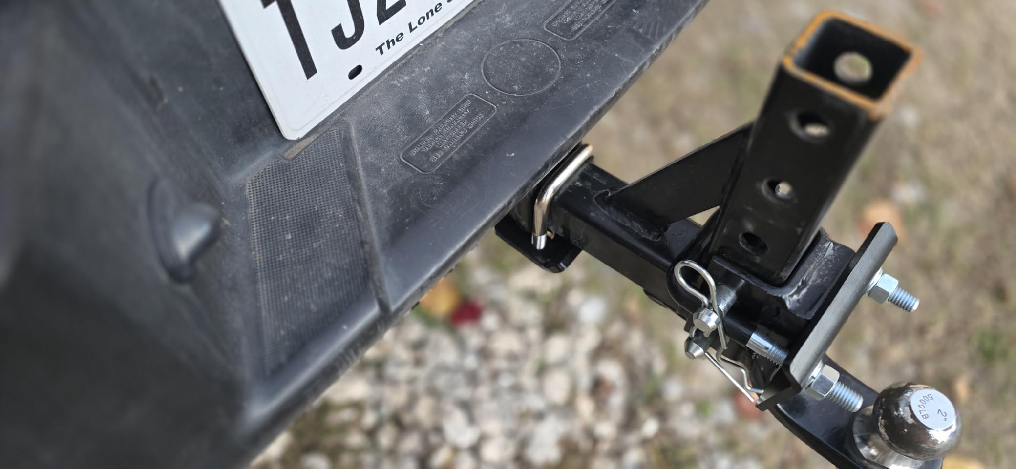 CZC AUTO Hitch Tightener Anti-Rattle Stabilizer for 1.25