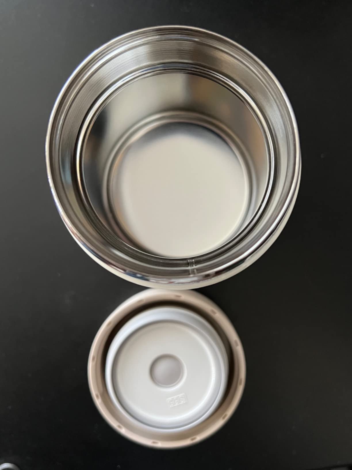 Zojirushi Stainless Steel Food Jar, Medium, Cream customer photo 1