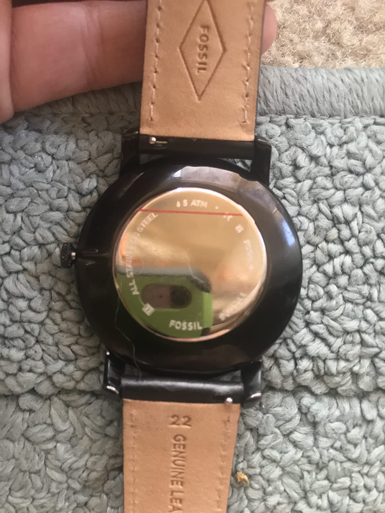 Fossil Men's Minimalist Quartz Stainless Steel Three-Hand Watch for Men customer photo 1