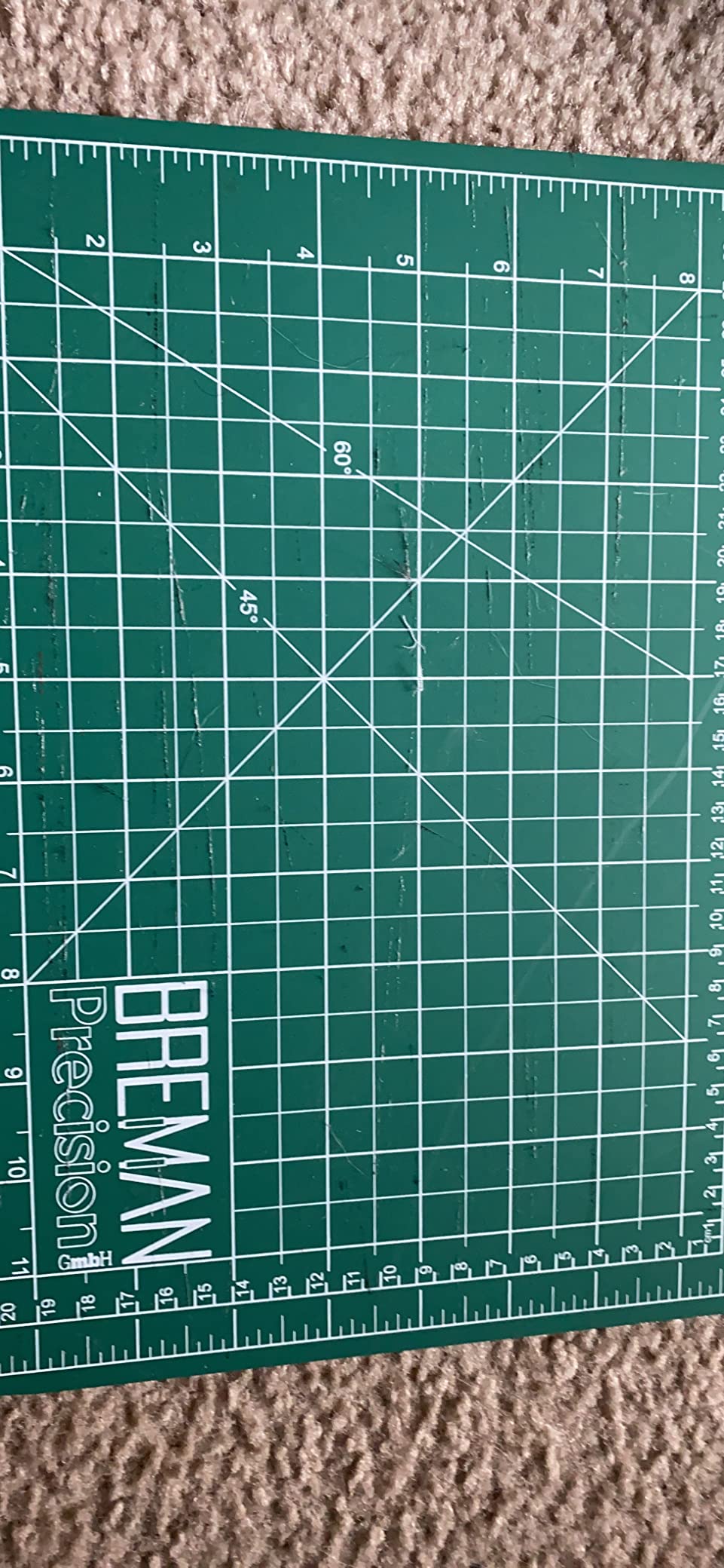 WA Portman 24x36 Large Fabric Cutting Mat, 5 Blades Quilting Rotary Cutter customer photo 1