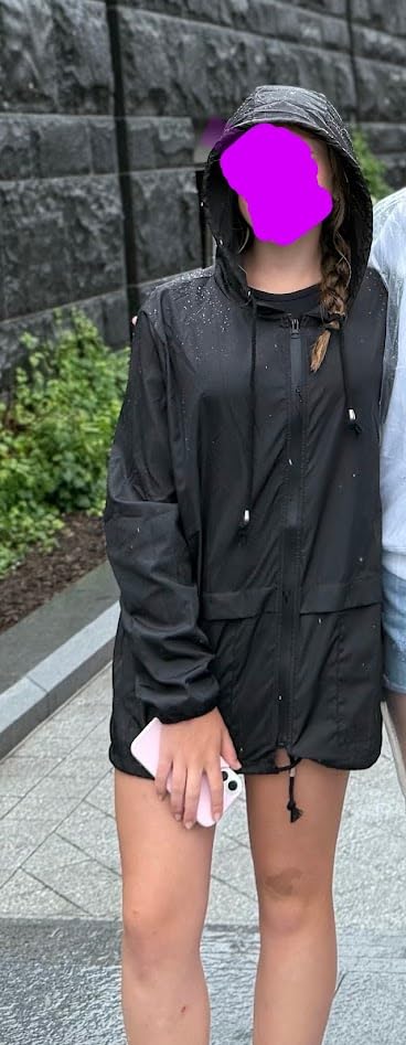 Hount Women Rain Jacket Lightweight Waterproof Packable Raincoat with Hood customer photo 2