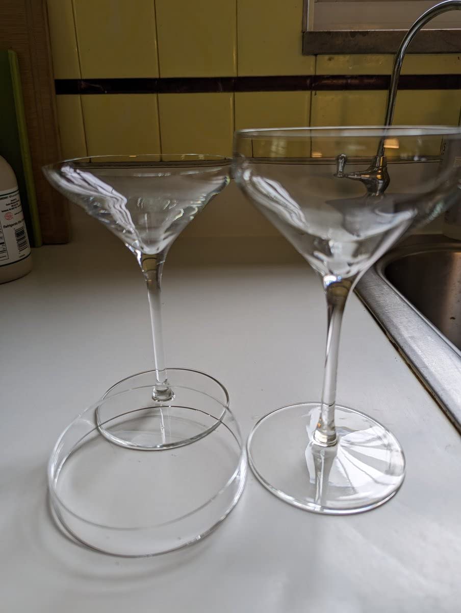 Libbey Signature Kentfield Coupe Cocktail Glasses Set of 4, Classic Tall Stemmed Glass Cup, Champagne Coupe Glasses Gift Set for Weddings, Birthdays customer photo 2