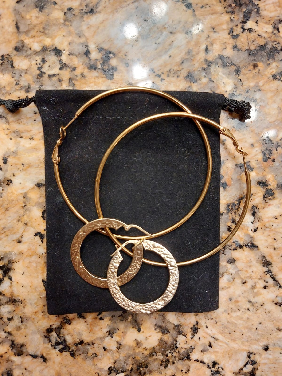 Dainty 70mm Big Large Hoop Earrings for Women Fashion Round Circle Huggie Hoops 3 Inch Fashion Minimalist Hooped for Bff Birthday Her customer photo 1