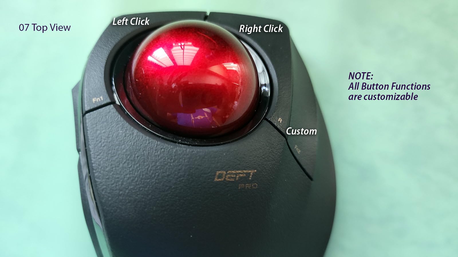 ELECOM DEFT PRO Trackball Mouse M-DPT1MRXBK customer photo 2
