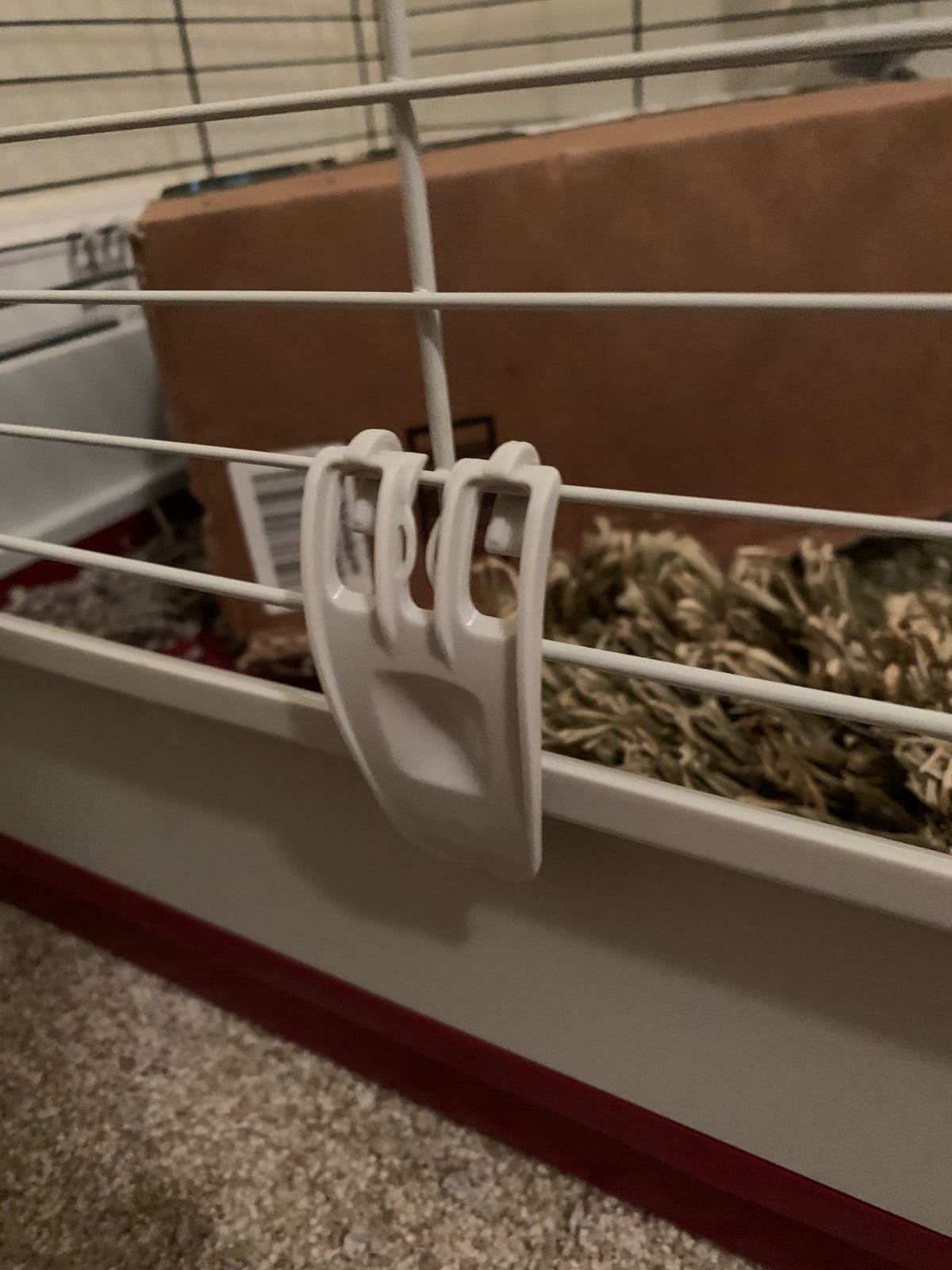 Midwest Homes for Pets Deluxe Rabbit & Guinea Pig Cage, X-Large, White & Red customer photo 1