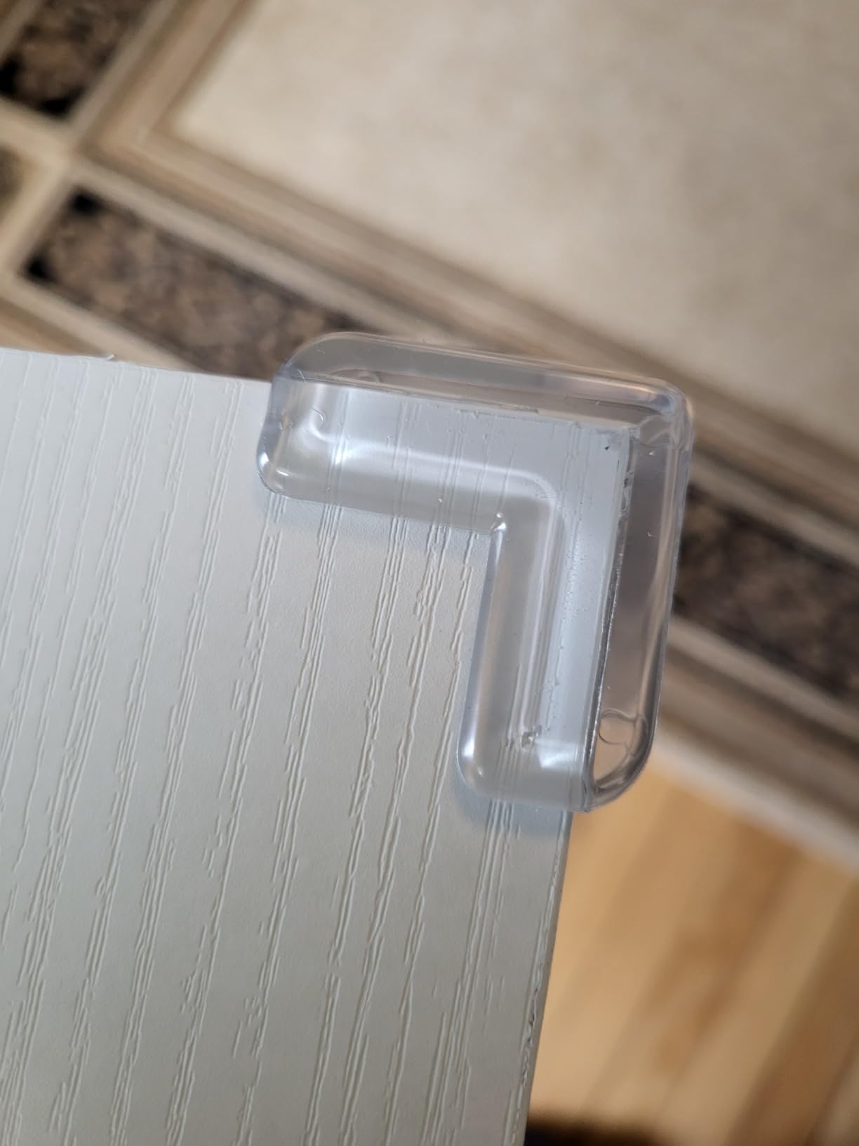 12 Pack Corner Protectors for Baby, Corner Guards Baby Proofing, Clear customer photo 2
