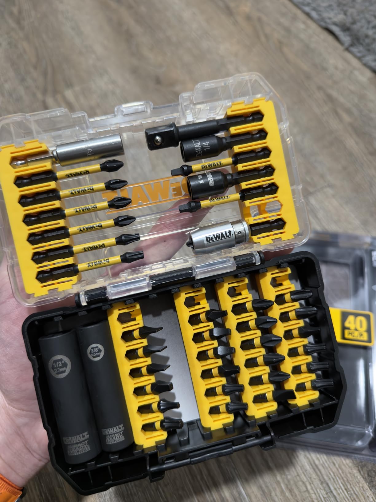 DEWALT DWA2NGFT40IR Impact Ready Flextorq 40-Piece Steel Screwdriver Bit Set customer photo 2