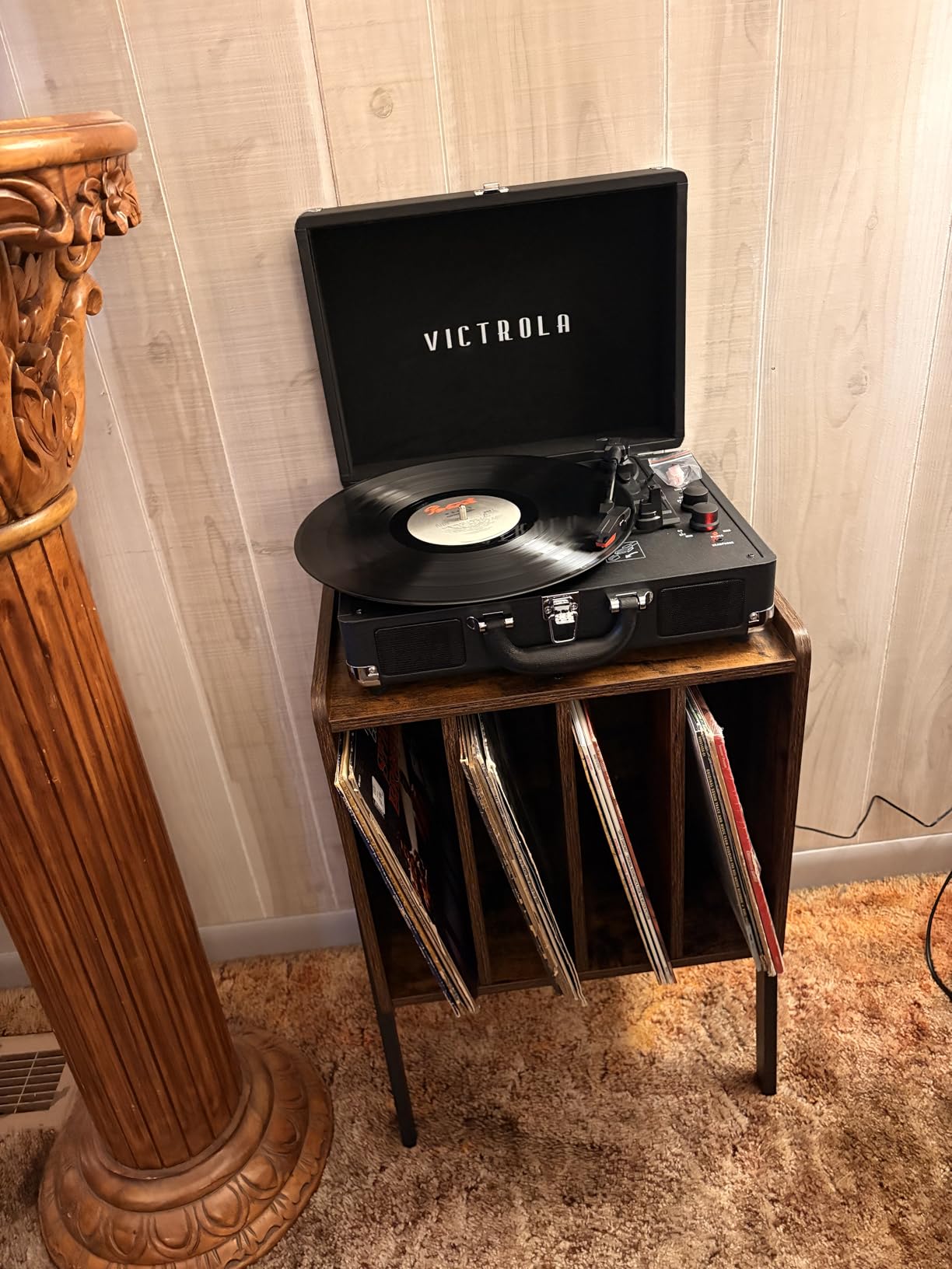 Victrola Journey - Bluetooth Suitcase Record Player - Brown customer photo 1