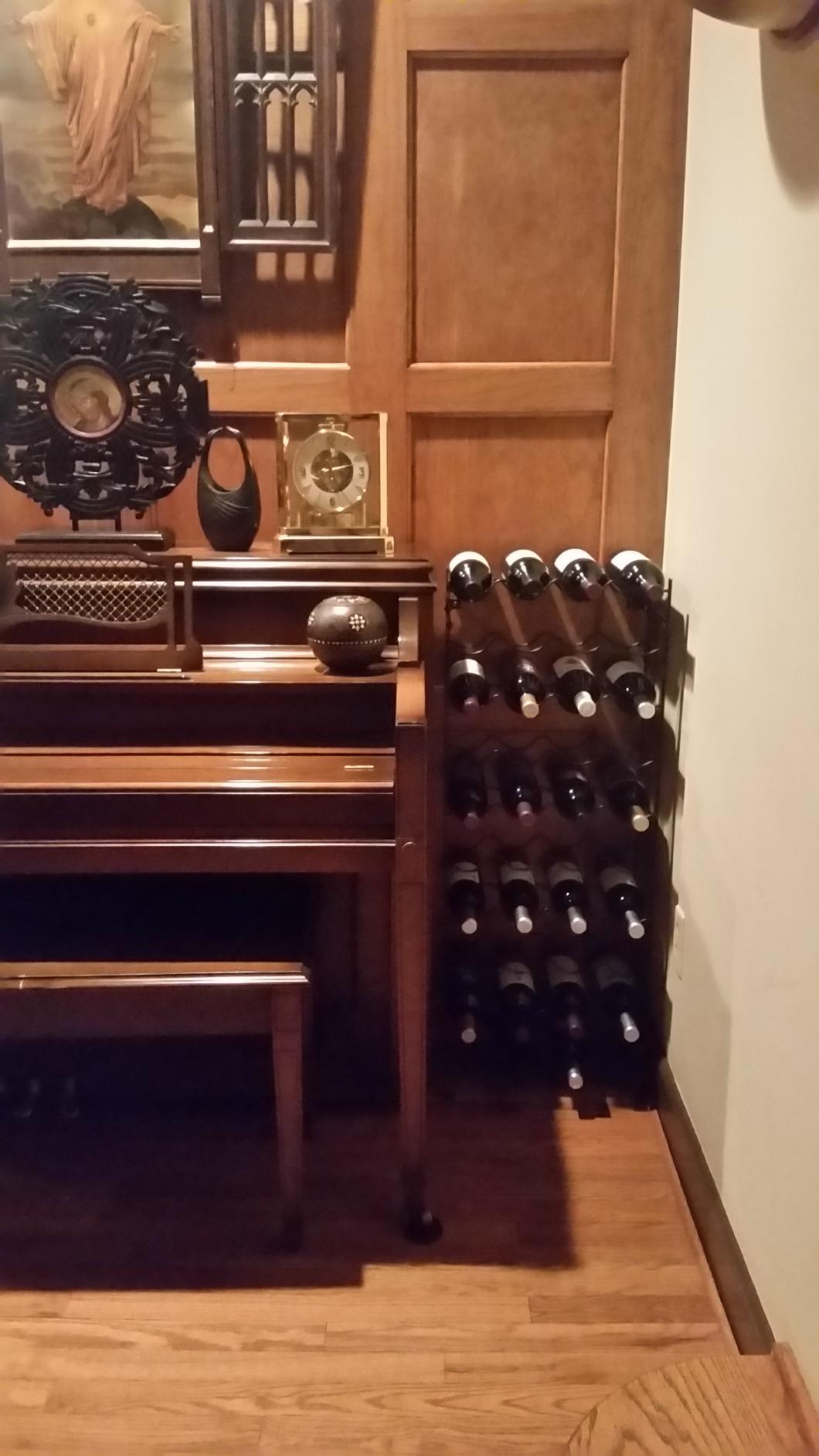 Sorbus Freestanding Floor Wine Rack, Home Bar & Cellar Storage (100 Bottle) customer photo 1