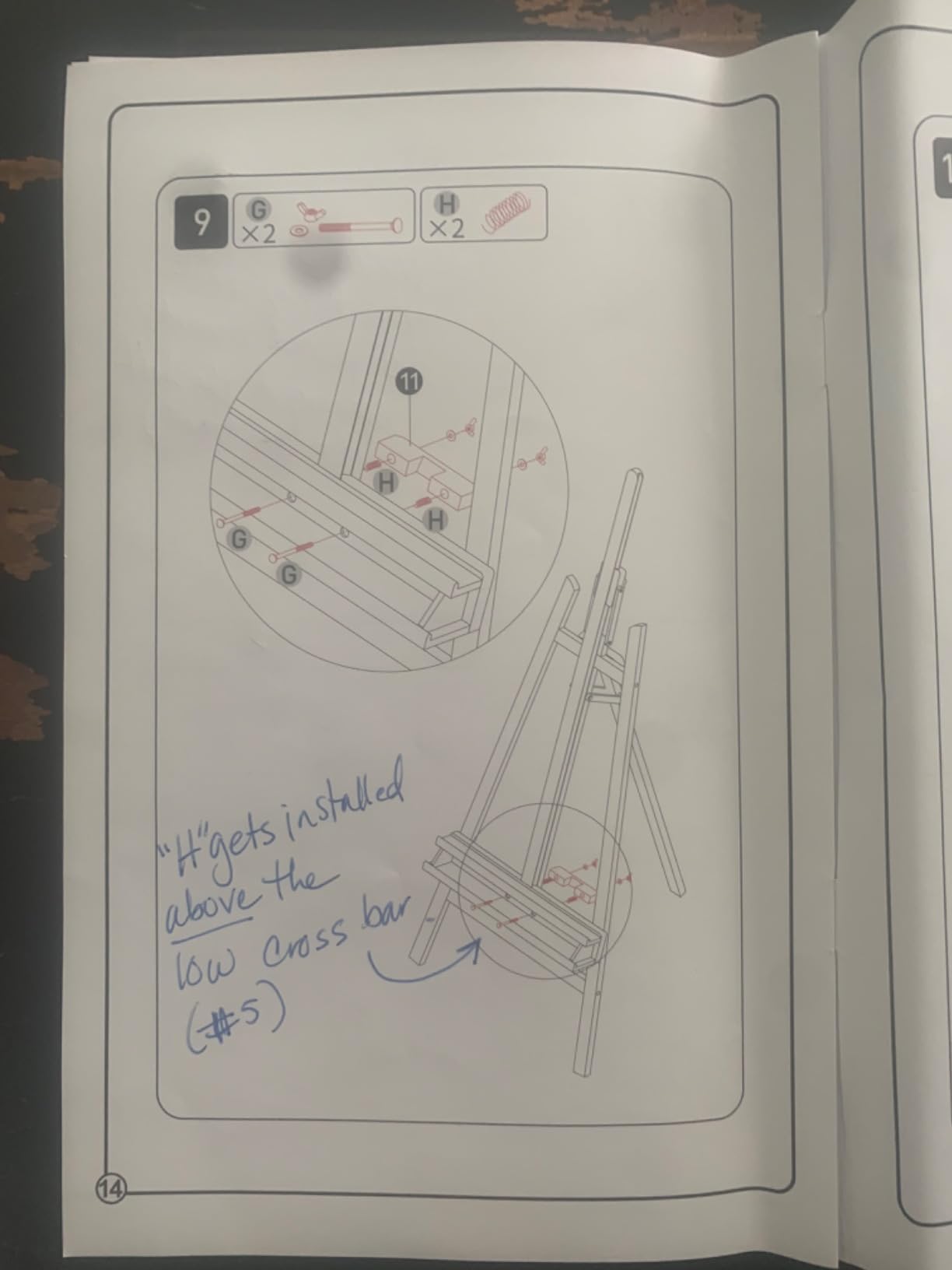 MEEDEN Large Painters Easel Adjustable Solid Beech Wood Artist Easel, Studio Easel for Adults with Brush Holder, Holds Canvas up to 48