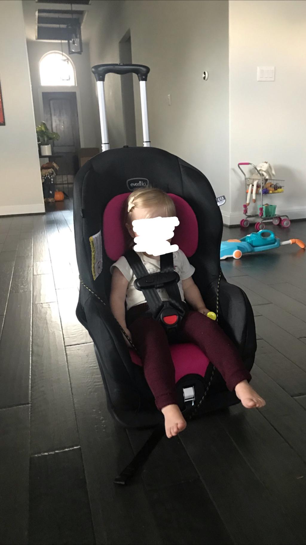 Evenflo Tribute LX Convertible Car Seat, Venus customer photo 2