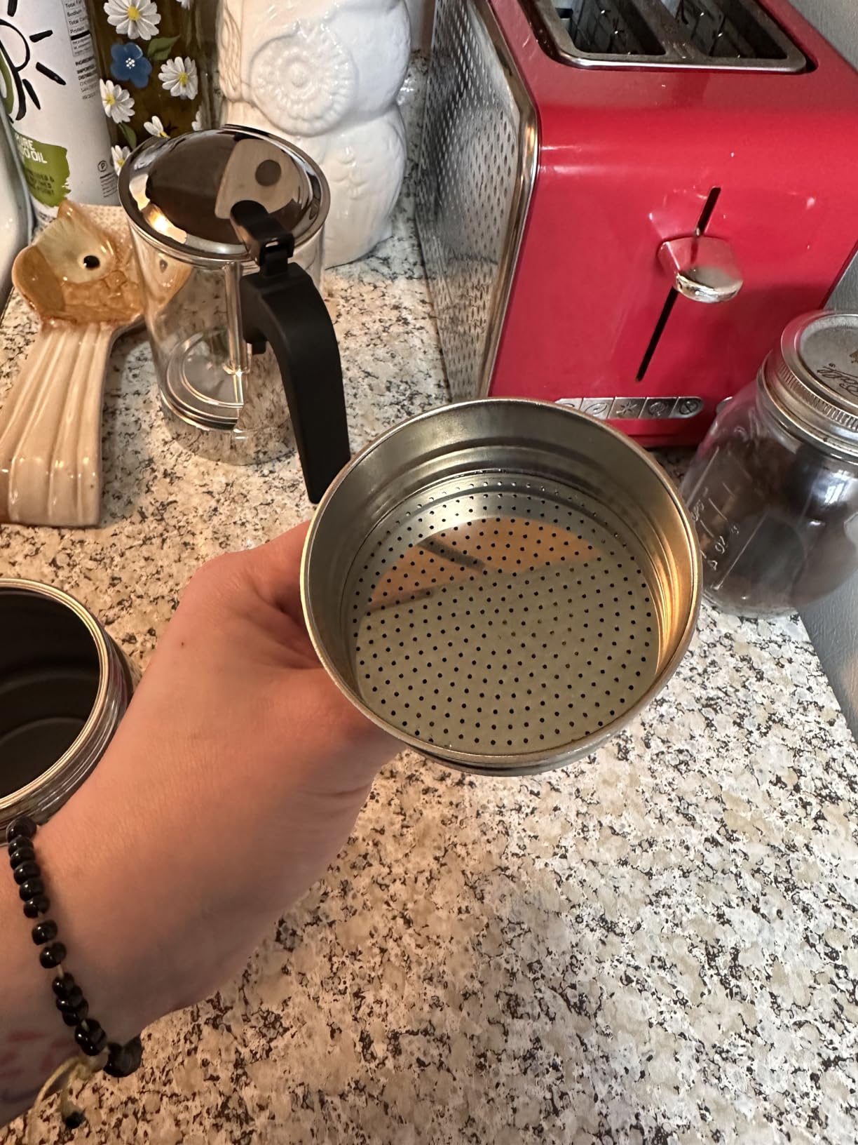 Coffee Gator Moka Pot Aluminum - 6 Cup, 12oz Stovetop Espresso Maker customer photo 2