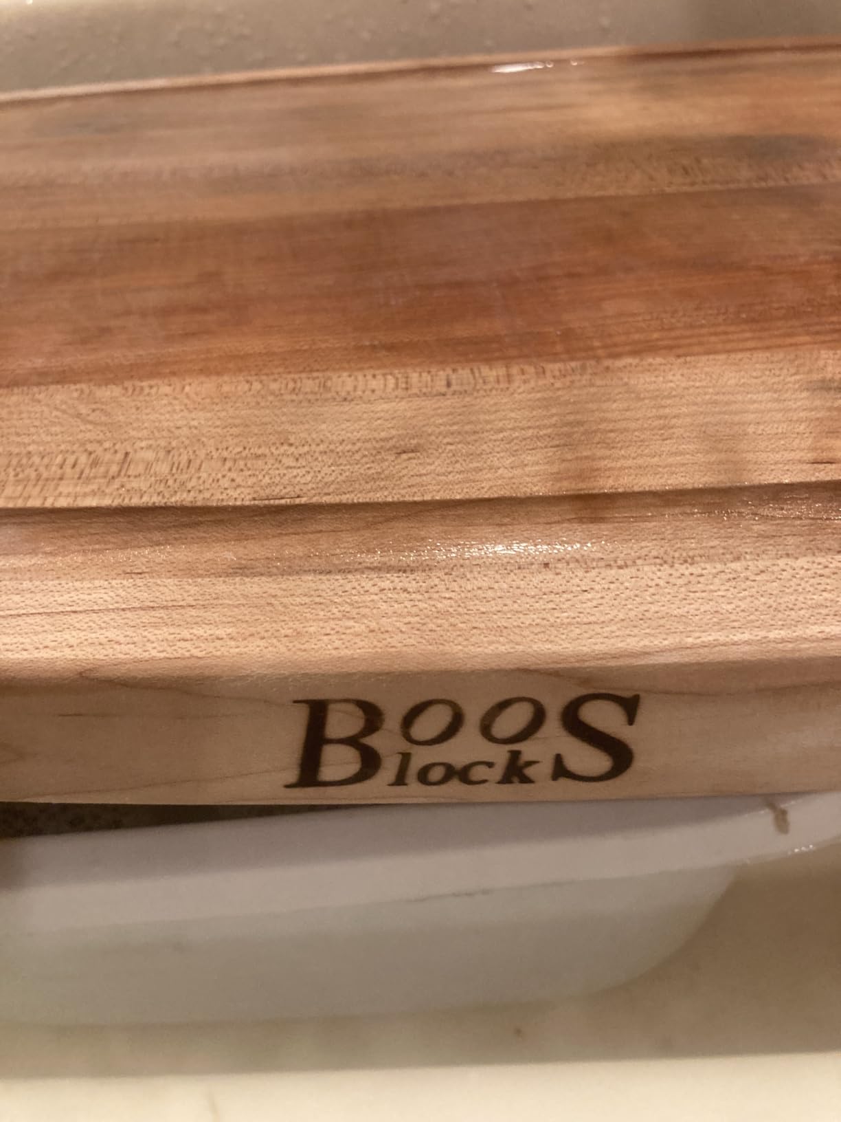 John Boos Block CB1054-1M2418150 Maple Wood Edge Grain Reversible Cutting Board with Juice Groove, 24 Inches x 18 Inches x 1.5 Inches customer photo 1