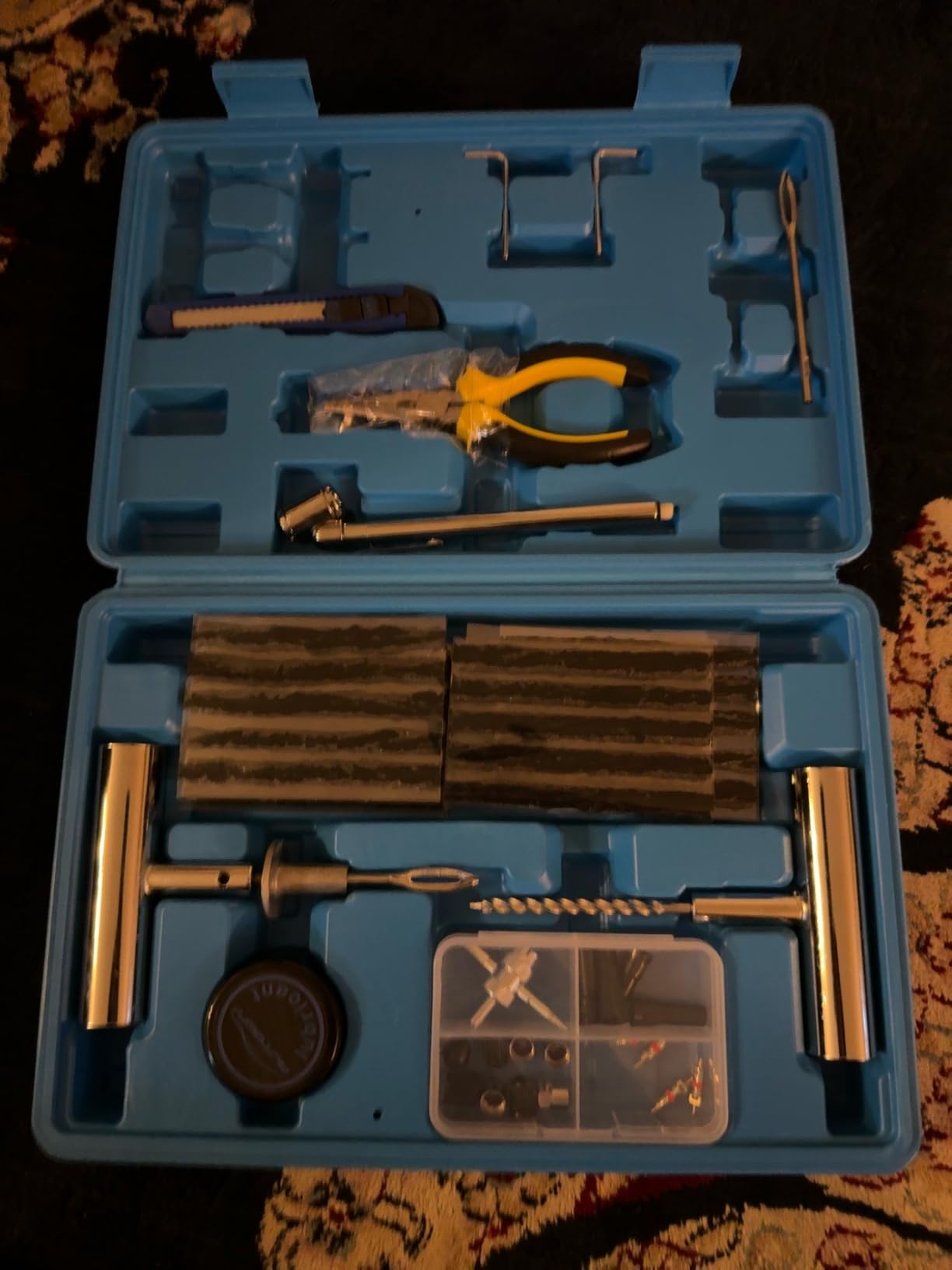AUTOWN Flat Tire Repair Kit 68pcs, Heavy Duty Tire Plug Kit to Fix Puncture customer photo 2