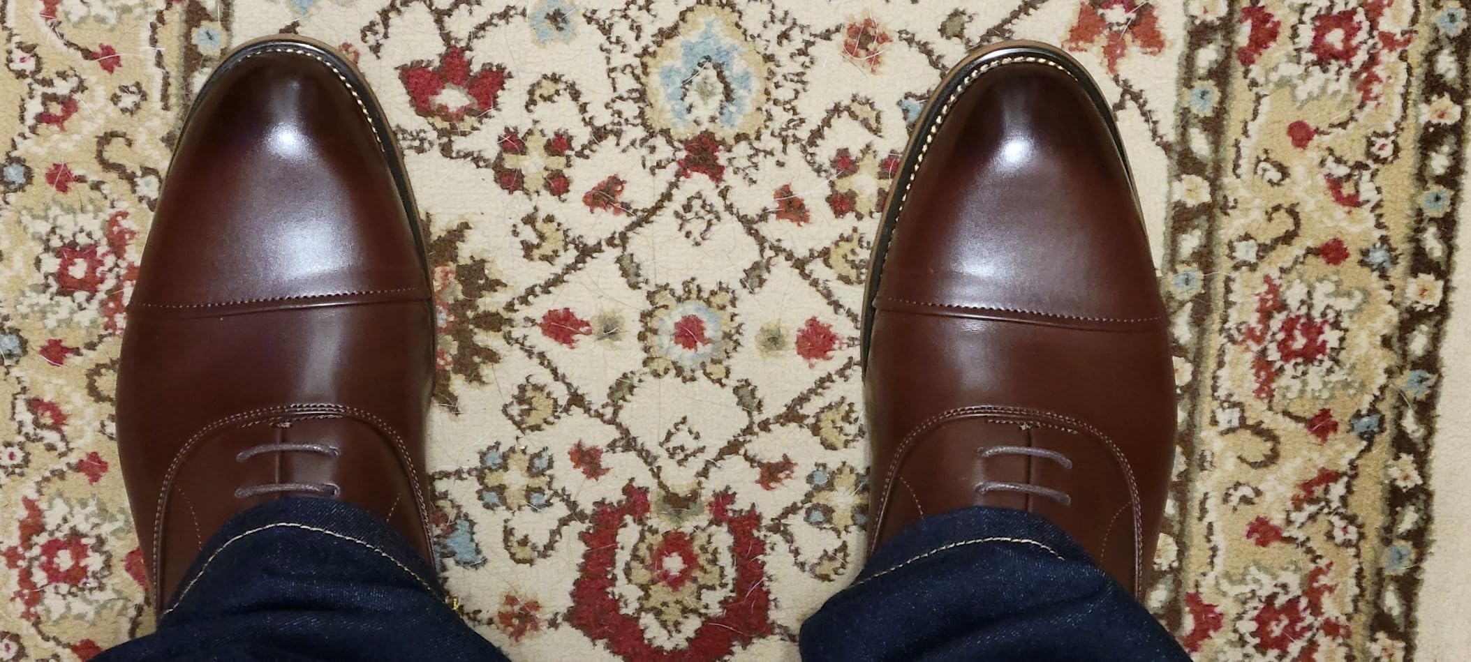 Bruno Marc Men's Cap-Toe Formal Dress Shoes customer photo 2