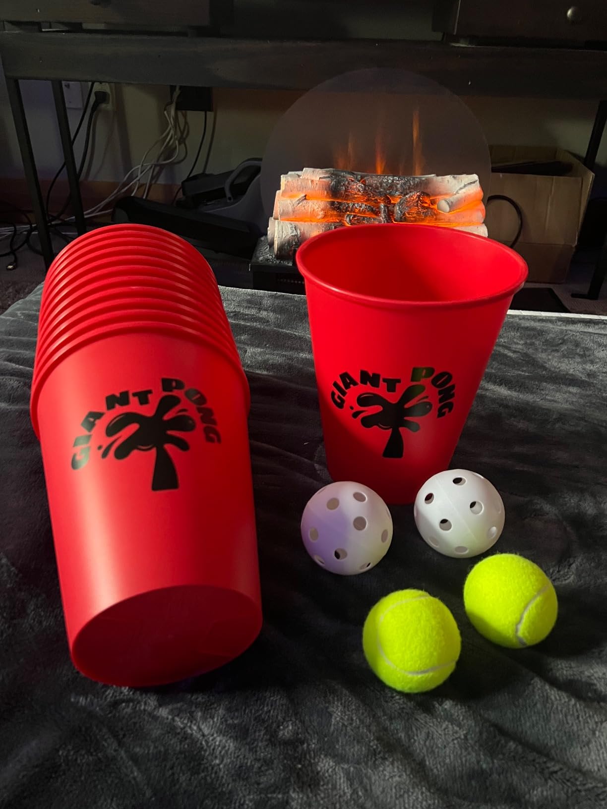 ropoda Giant Yard Pong, Yard Games with 12 Buckets, Outdoor Toss Games Set customer photo 1