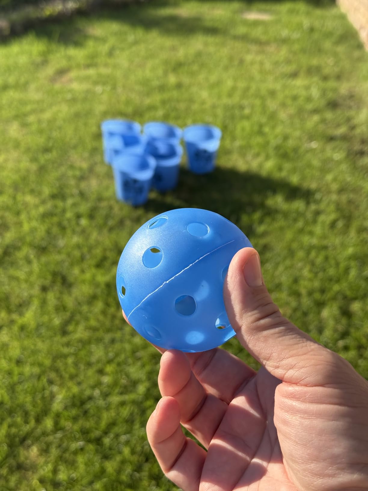 ropoda Giant Yard Pong, Yard Games with 12 Buckets, Outdoor Toss Games Set customer photo 2