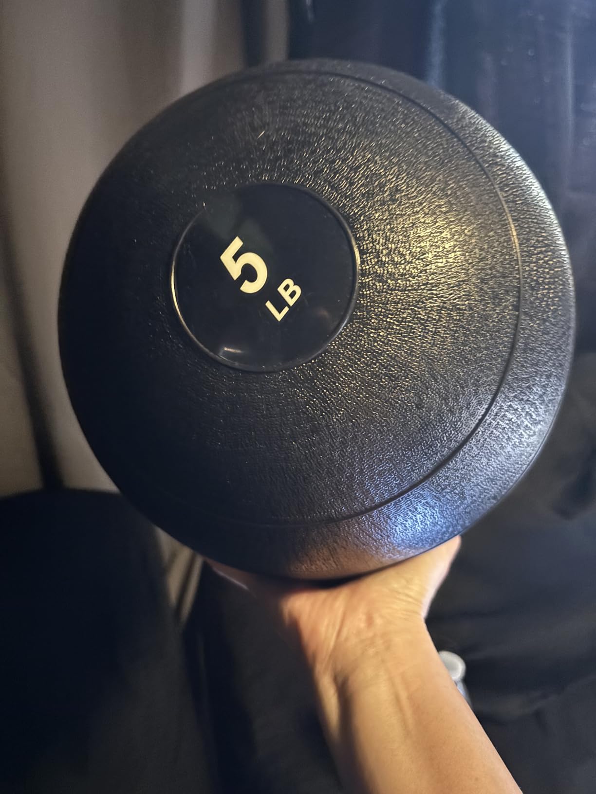 ProsourceFit Slam Medicine Balls 5, 10, 15, 20, 25, 30, 50lbs Smooth and Tread Textured Grip Dead Weight Balls for Strength and Conditioning Exercises, Cardio and Core Workouts customer photo 1
