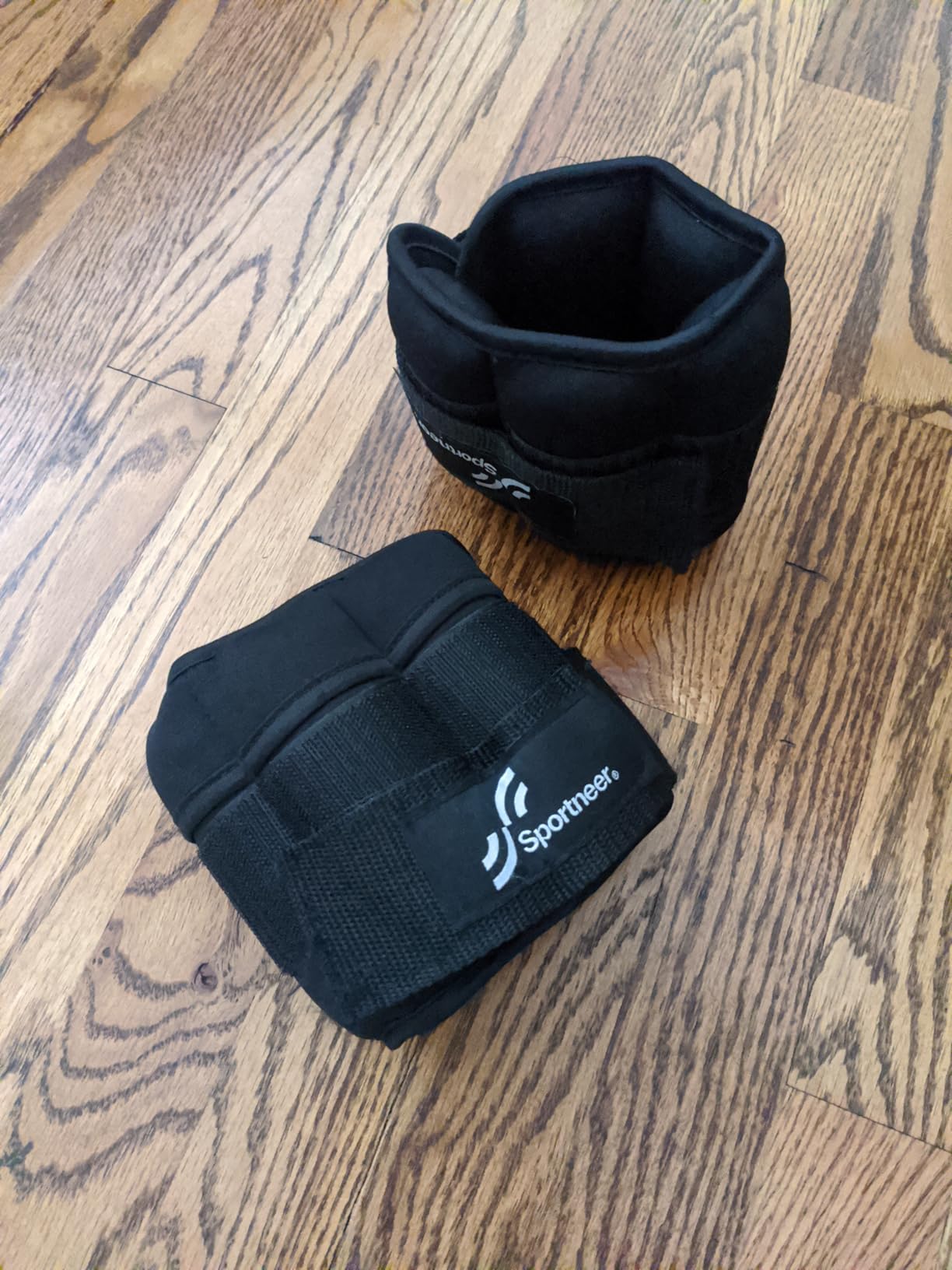 Sportneer Adjustable Ankle Weights, 2-7 lb per Pair, Removable Weights customer photo 1