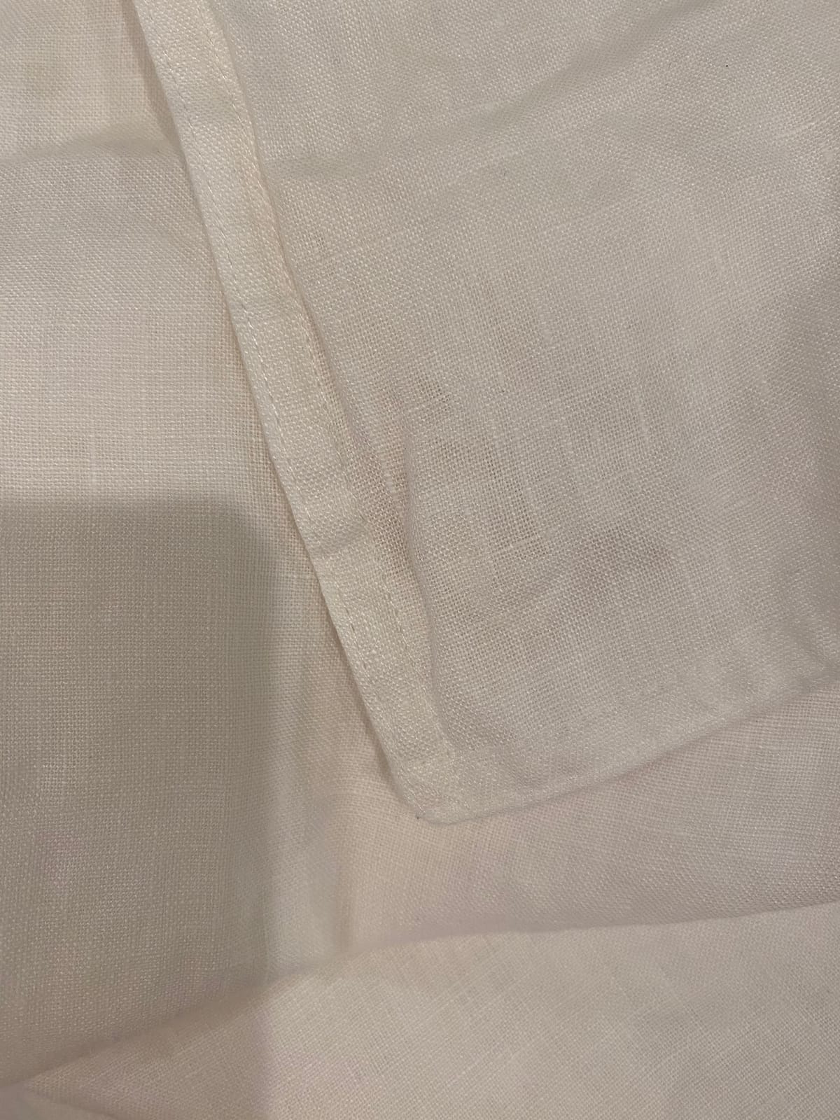 DAPU 100% French Linen Duvet Cover 3Pcs Set, 170GSM Linen Bedding, King customer photo 2