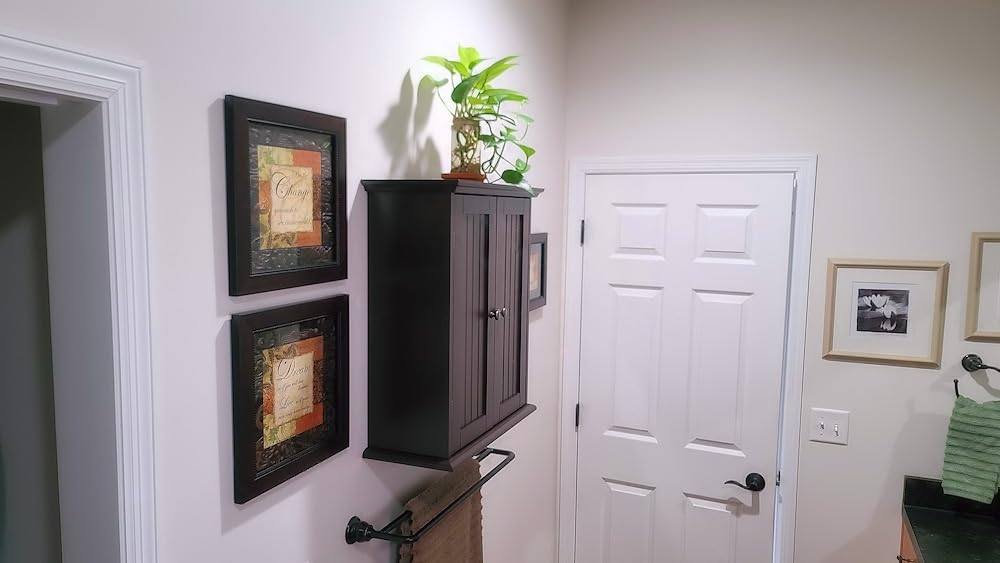 ChooChoo Bathroom Wall Cabinet with 2 Doors, Over The Toilet customer photo 2