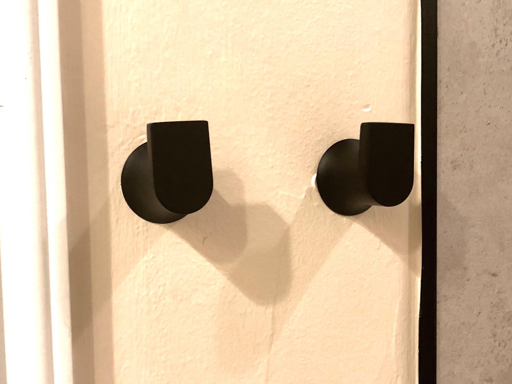 Moen Genta LX Modern Single Robe Hook or Towel Hanger for Kitchen or Bathroom, Matte Black, BH3803BL customer photo 1