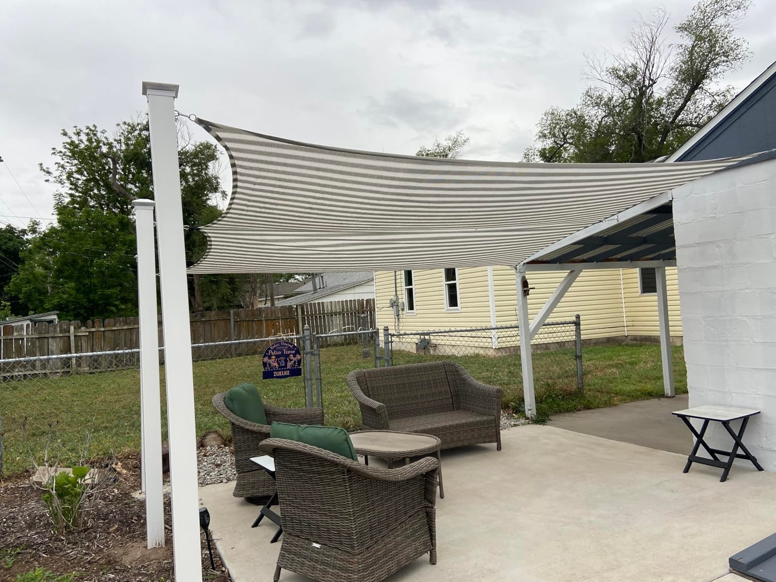 SUNNY GUARD 10' x 13' Rectangle Shade Sail 95% UV Block Outdoor Canopy customer photo 1