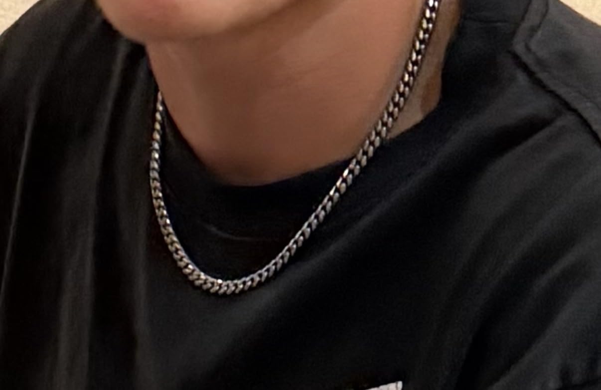 ChainsPro Stainless Steel Mens Cuban Link Chains, Hip Hop Miami Necklace customer photo 1