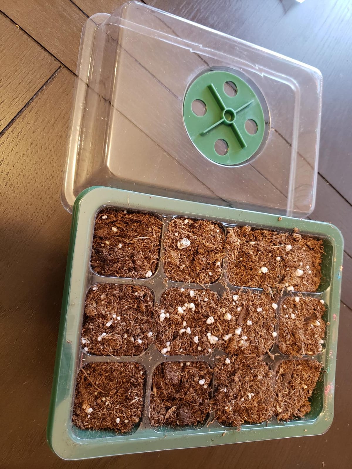 MIXC 10 Pack Seed Starter Tray, 120Cell Stater Kit with Humidity Dome Green customer photo 1