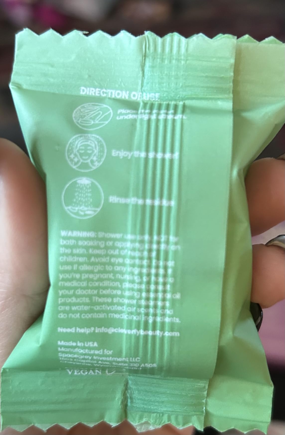 Cleverfy Shower Steamers Aromatherapy Gifts for Women and Men, 6 Tablets customer photo 1