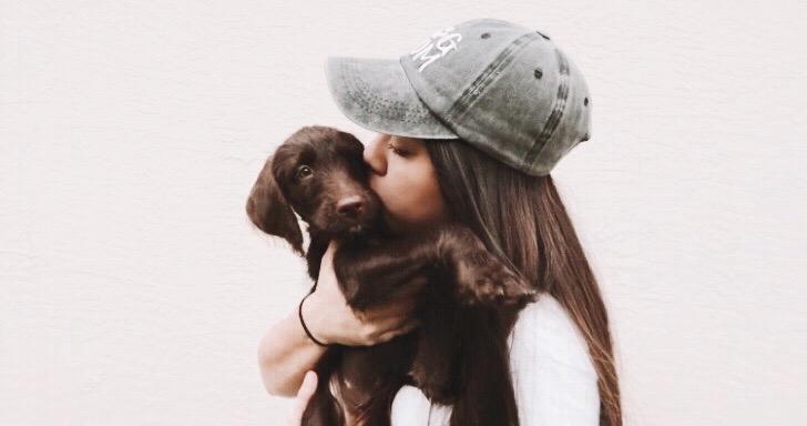 Waldeal Women's Embroidered Dog Mom Hat Adjustable Denim Baseball Cap customer photo 2