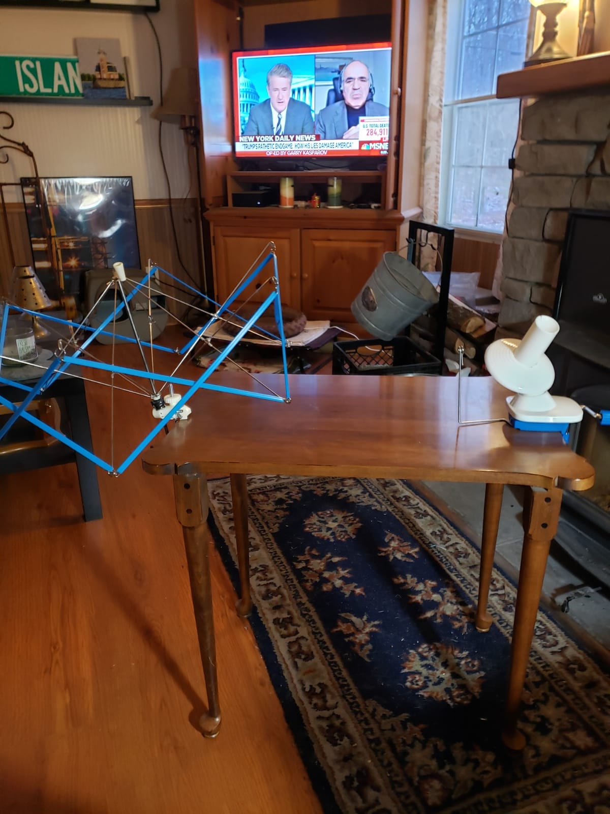 LAMXD Yarn Ball Winder and Yarn Umbrella Swift ¡ customer photo 1